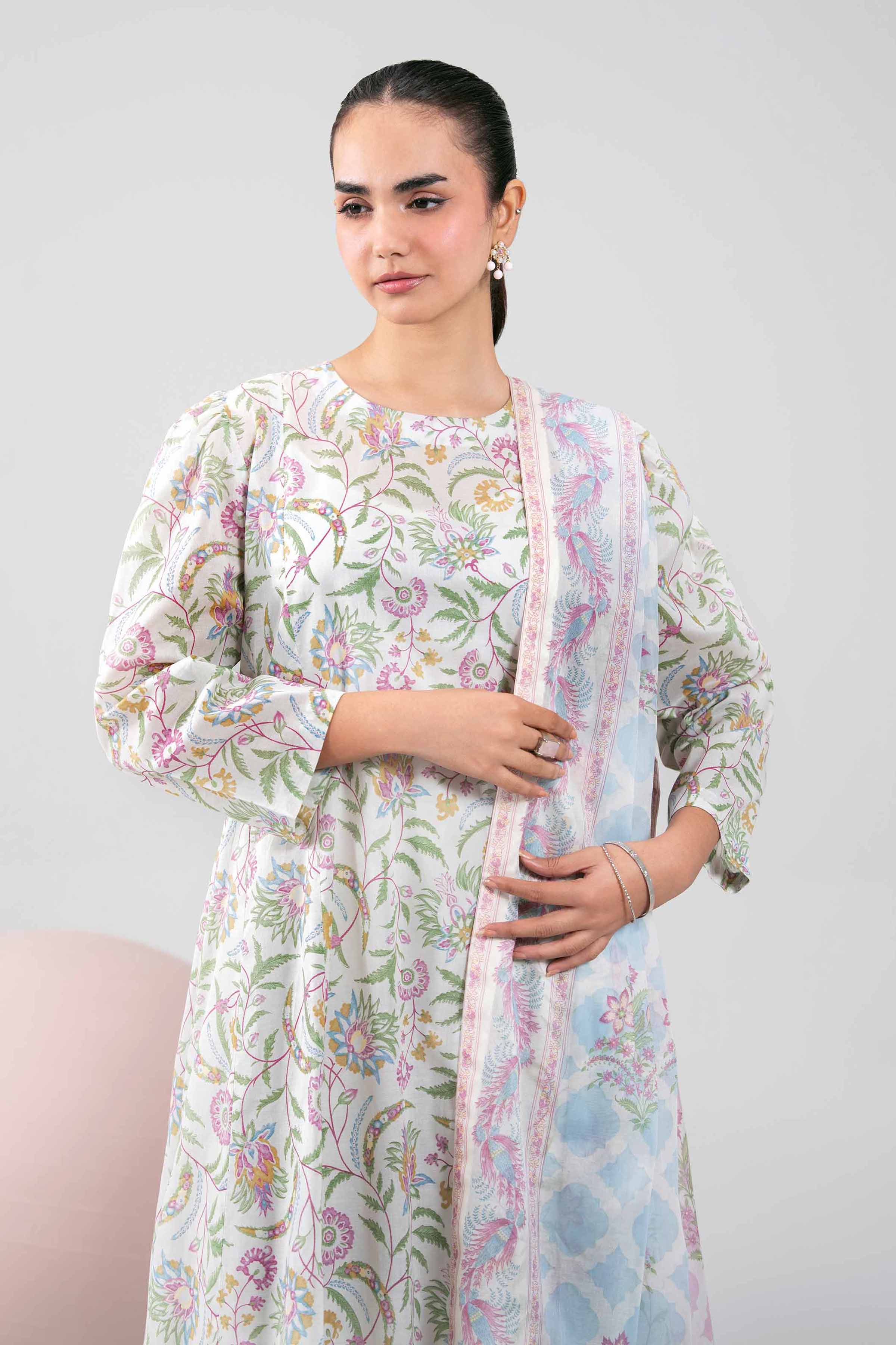 3 Piece - Printed Loose Fabric - 42602366