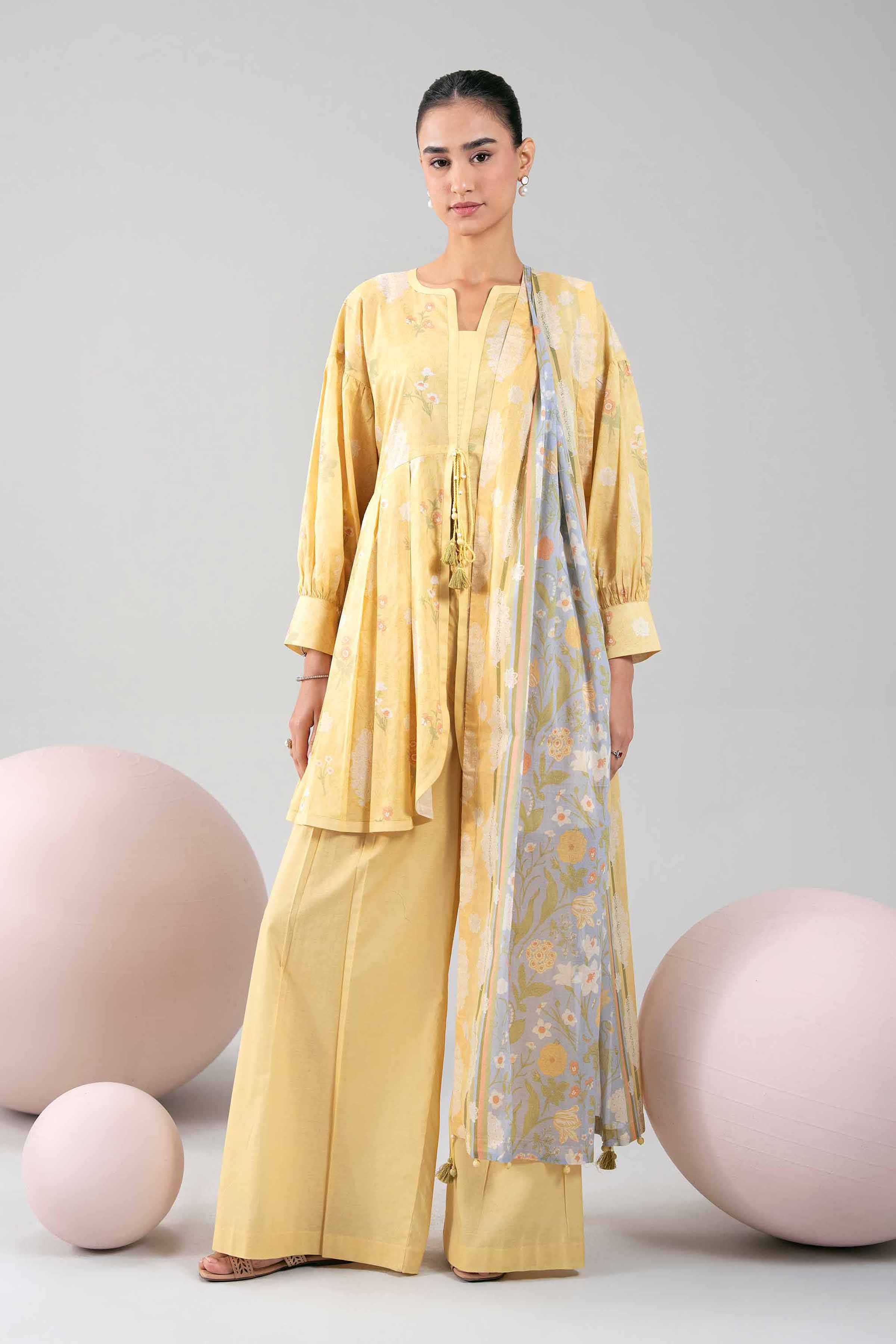 3 Piece - Printed Loose Fabric - 42602371