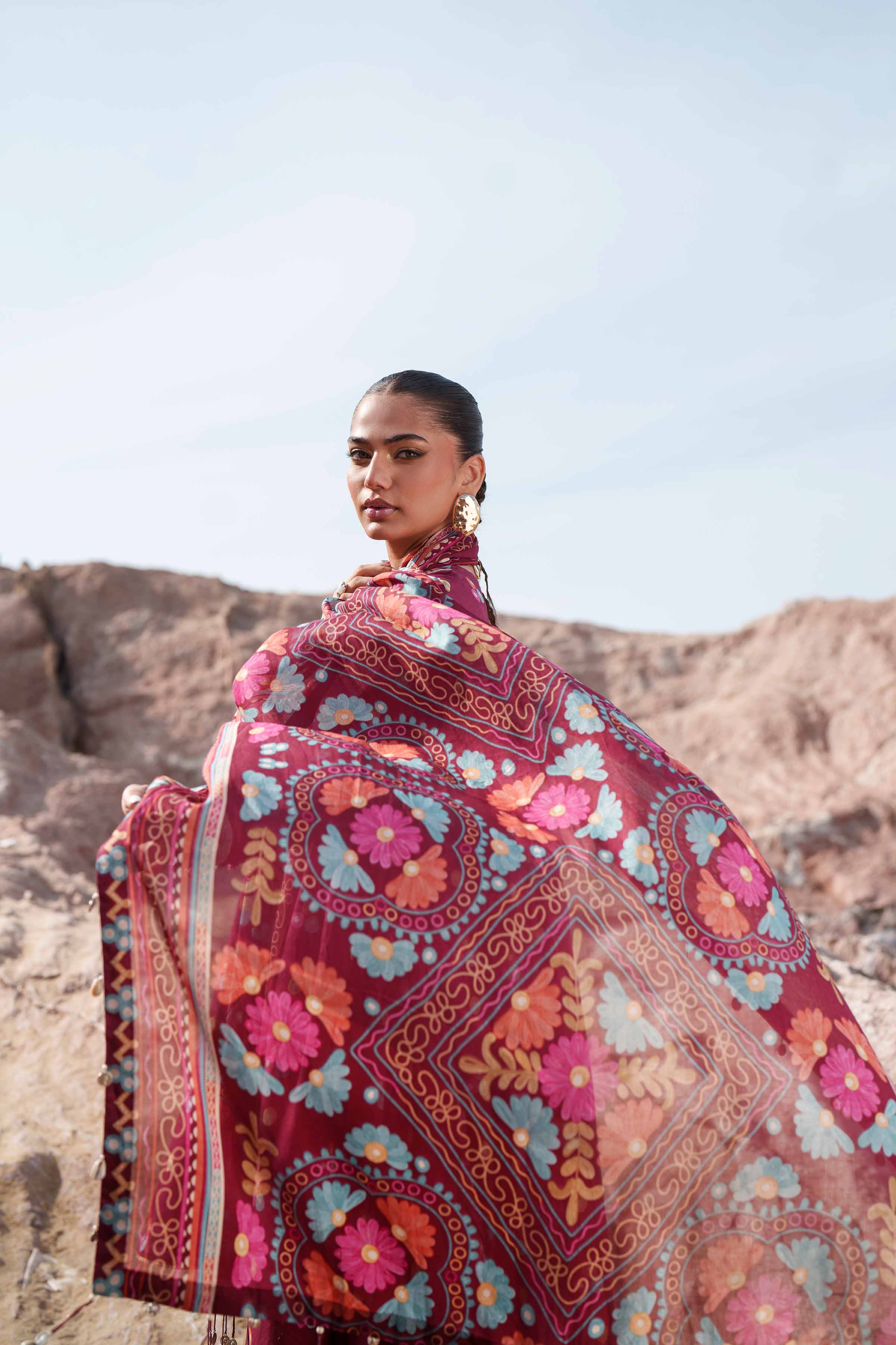 3 Piece - Printed Loose Fabric - 42602372