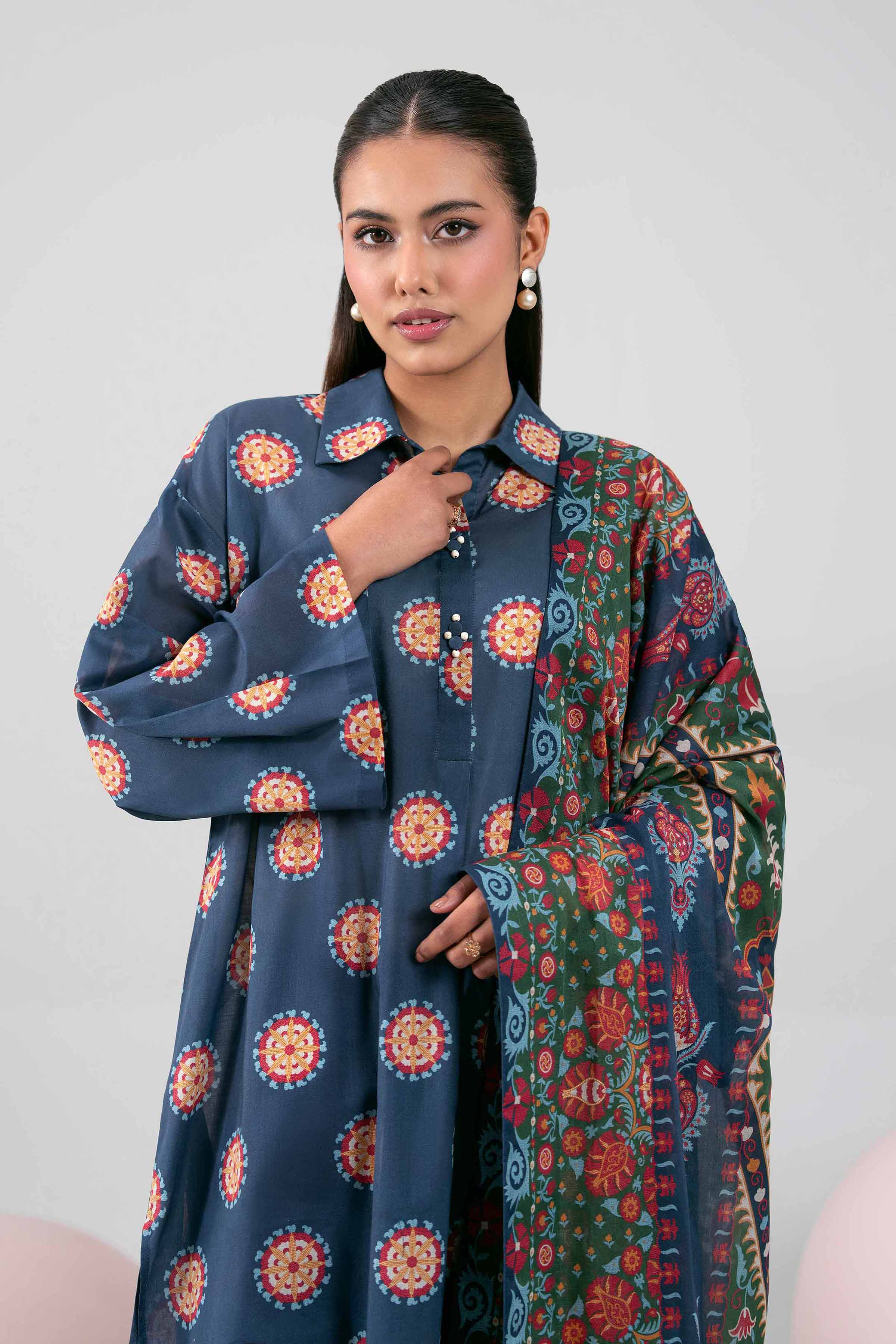 3 Piece - Printed Loose Fabric - 42602374