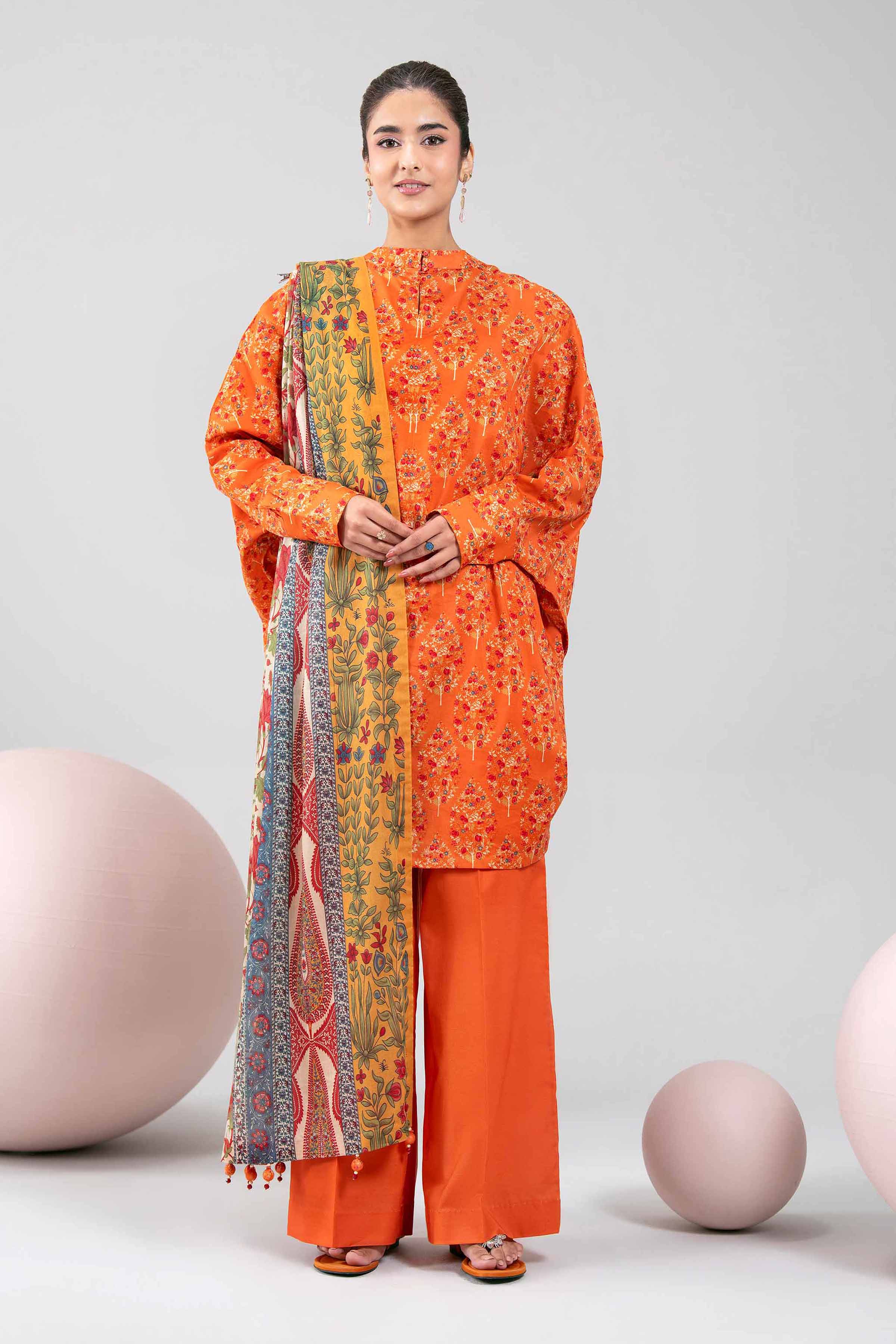 3 Piece - Printed Loose Fabric - 42602377