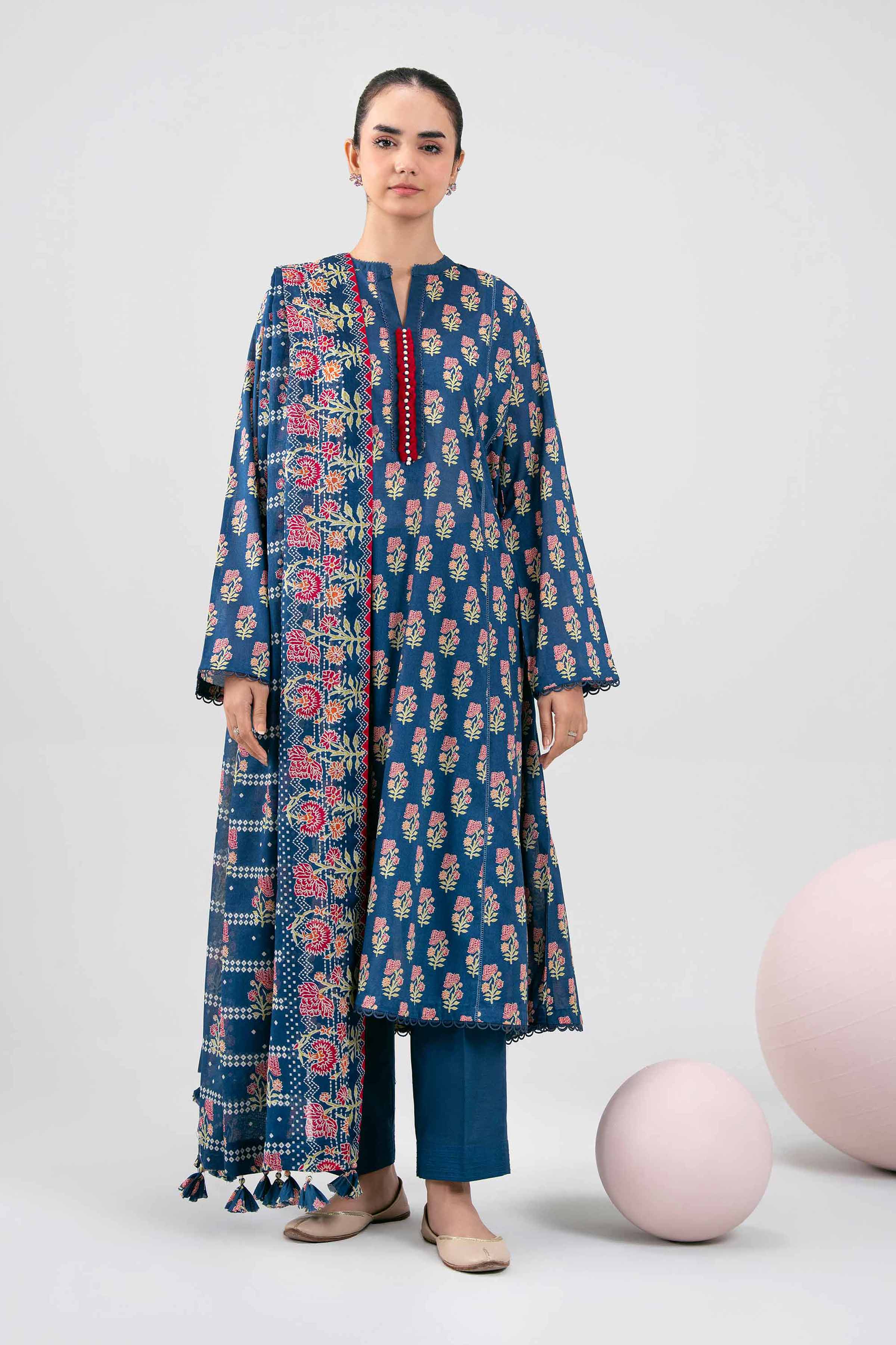 3 Piece - Printed Loose Fabric - 42602379