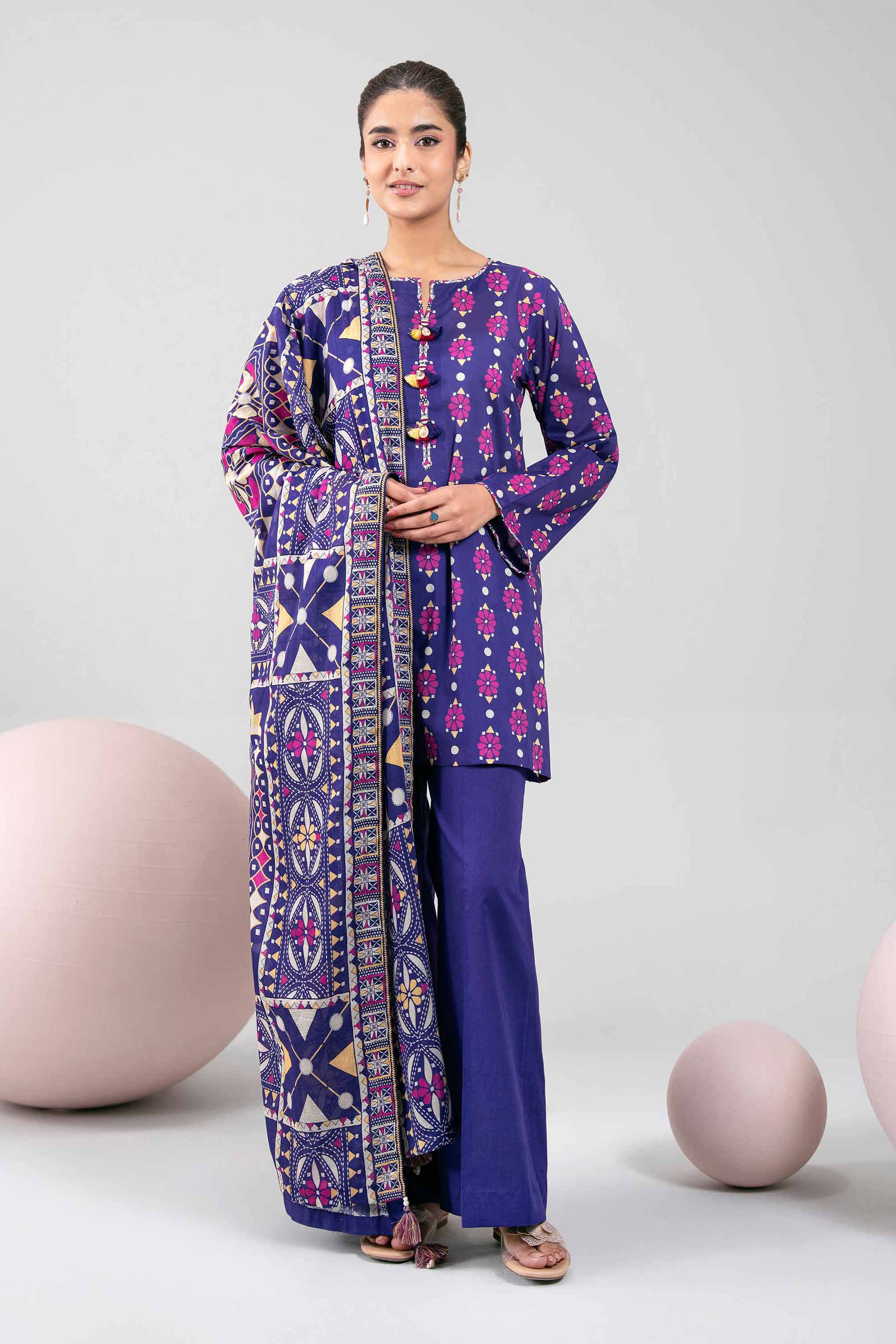 3 Piece - Printed Loose Fabric - 42602380