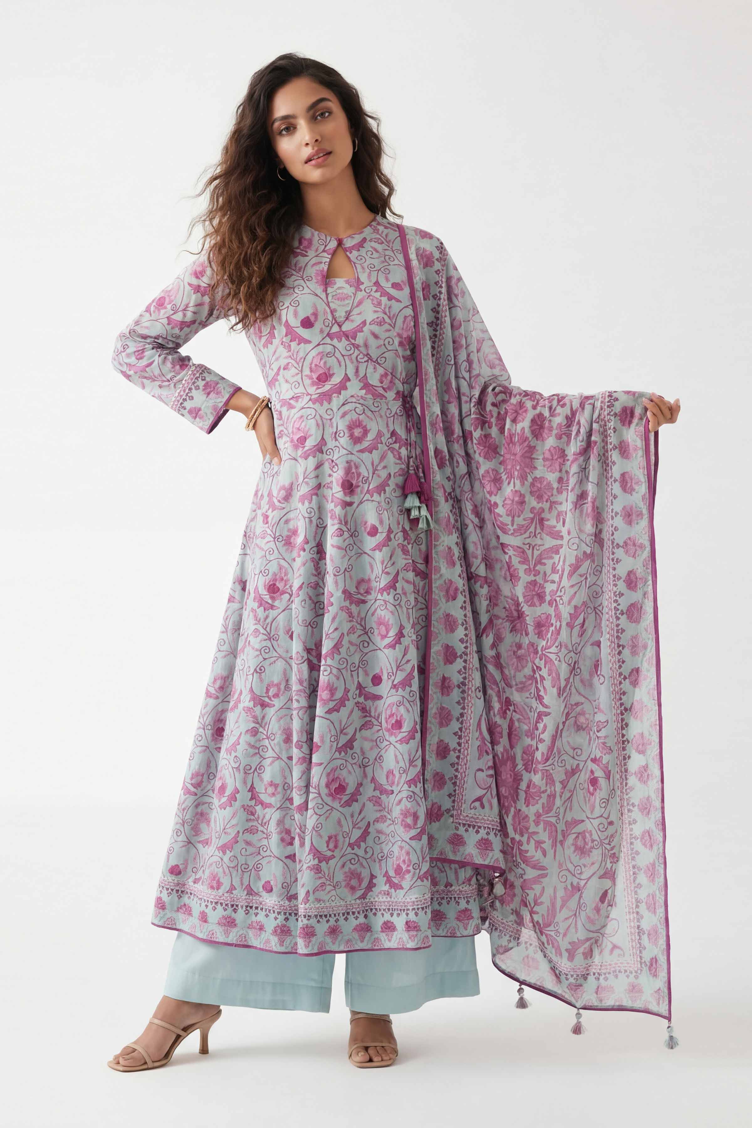 3 Piece - Printed Loose Fabric - 42602382