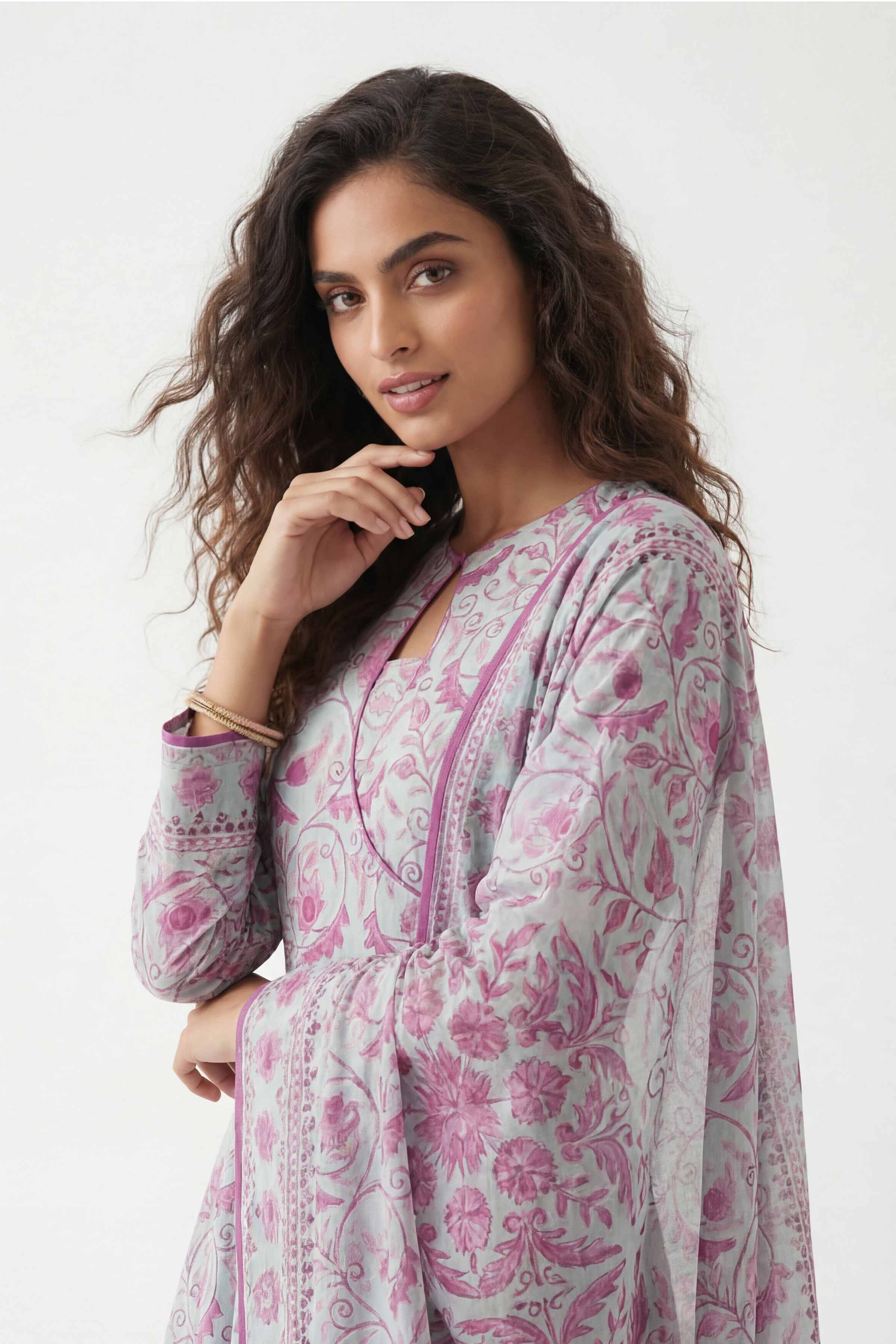3 Piece - Printed Loose Fabric - 42602382