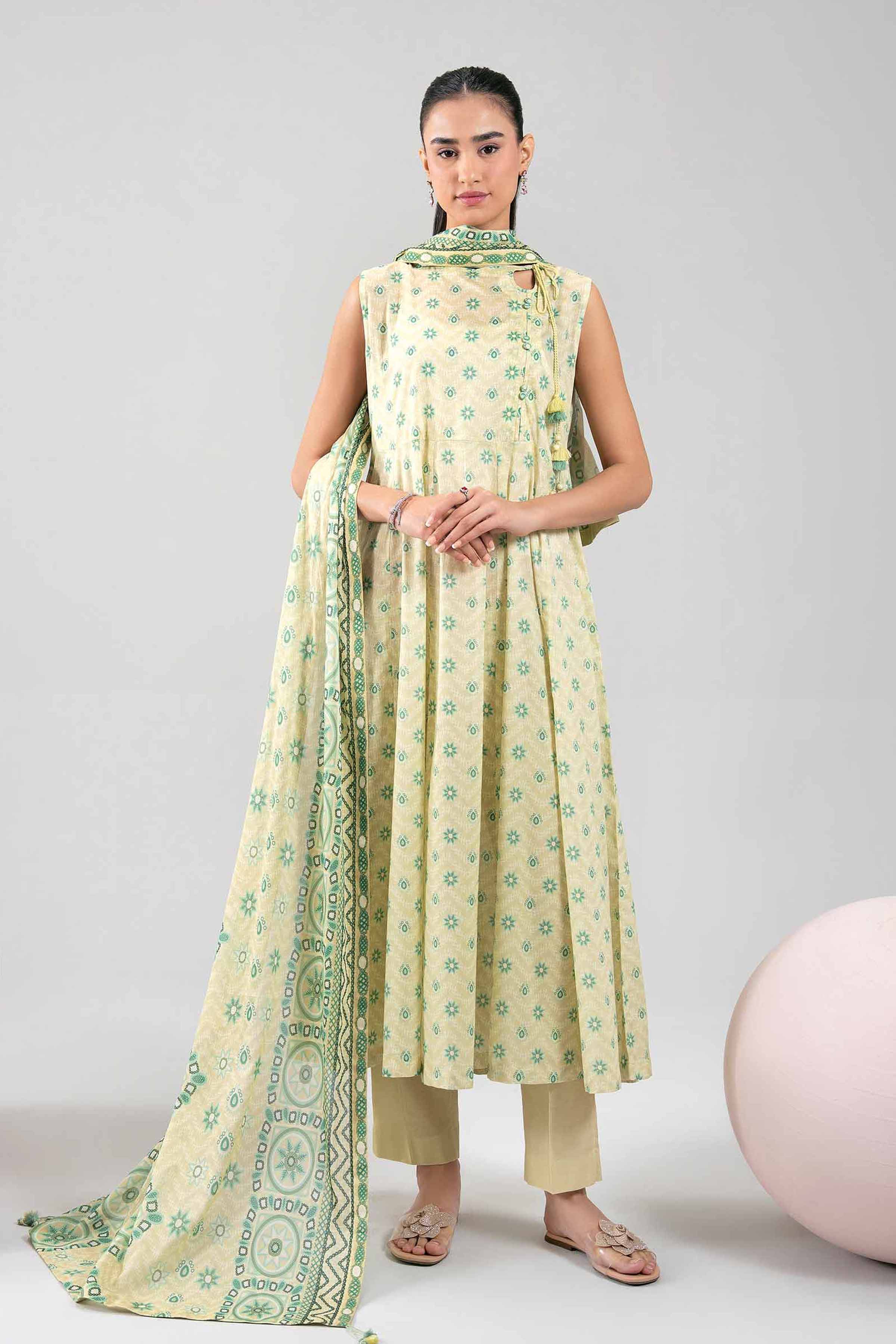 3 Piece - Printed Loose Fabric - 42602383