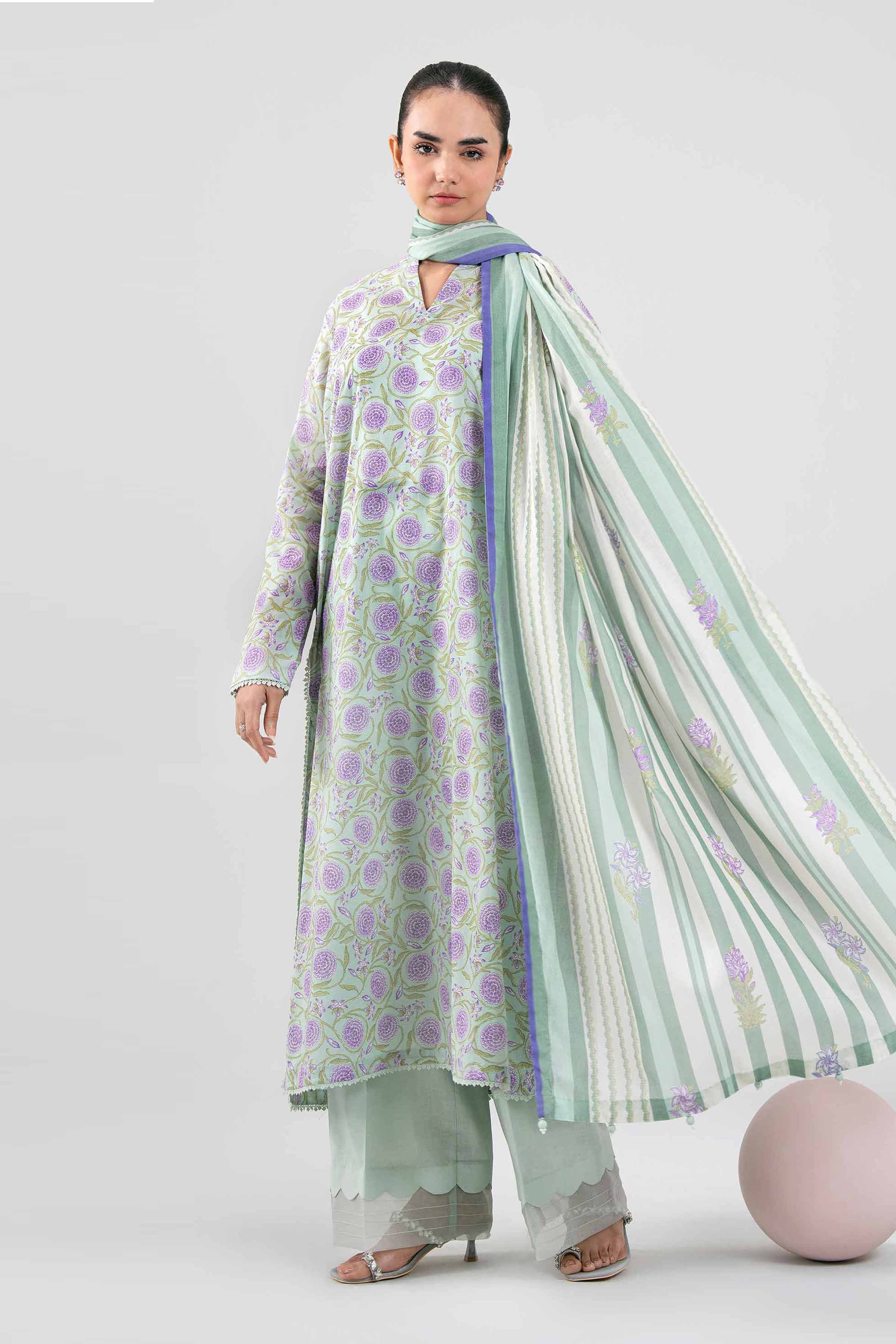 3 Piece - Printed Loose Fabric - 42602386