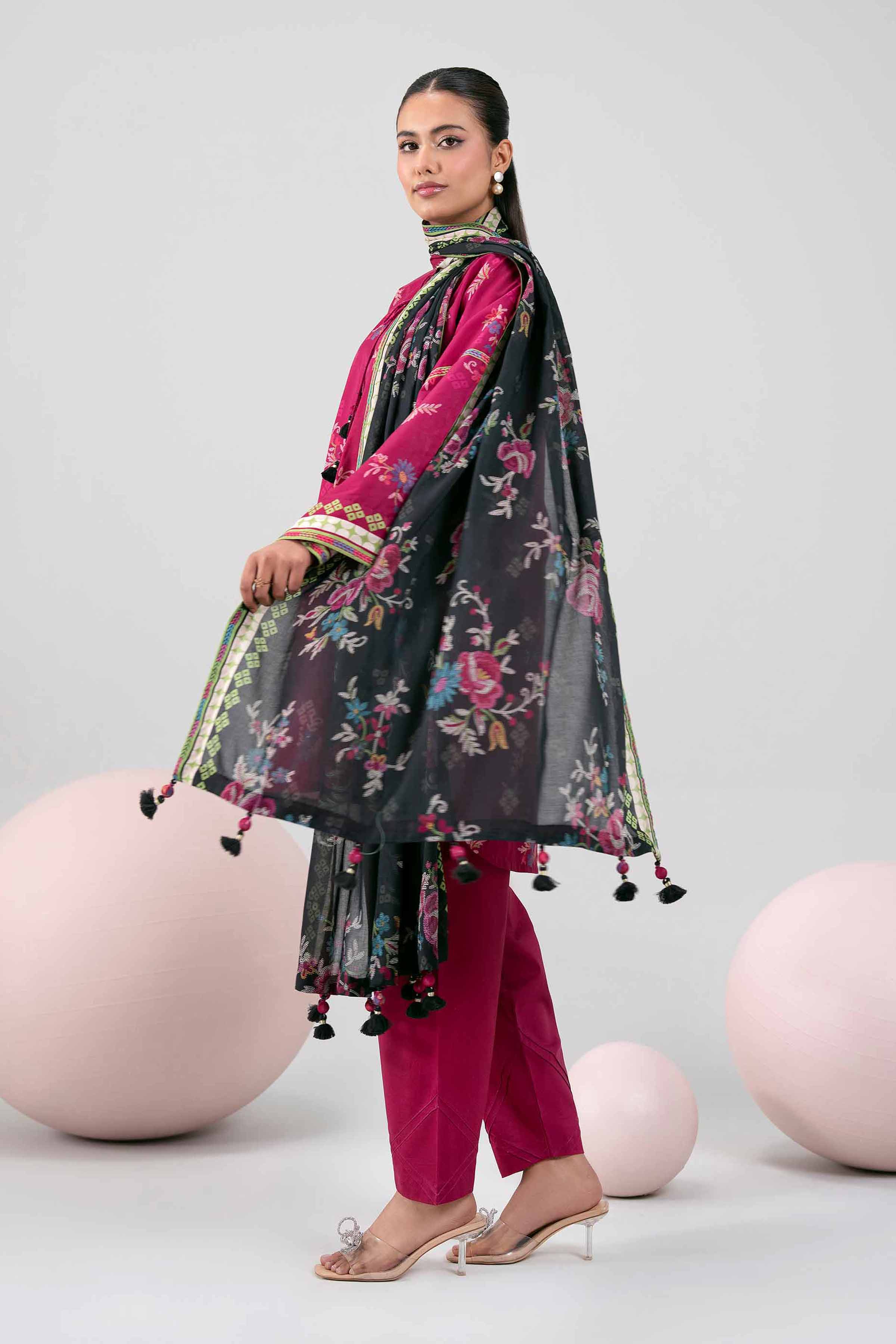 3 Piece - Printed Loose Fabric - 42602388