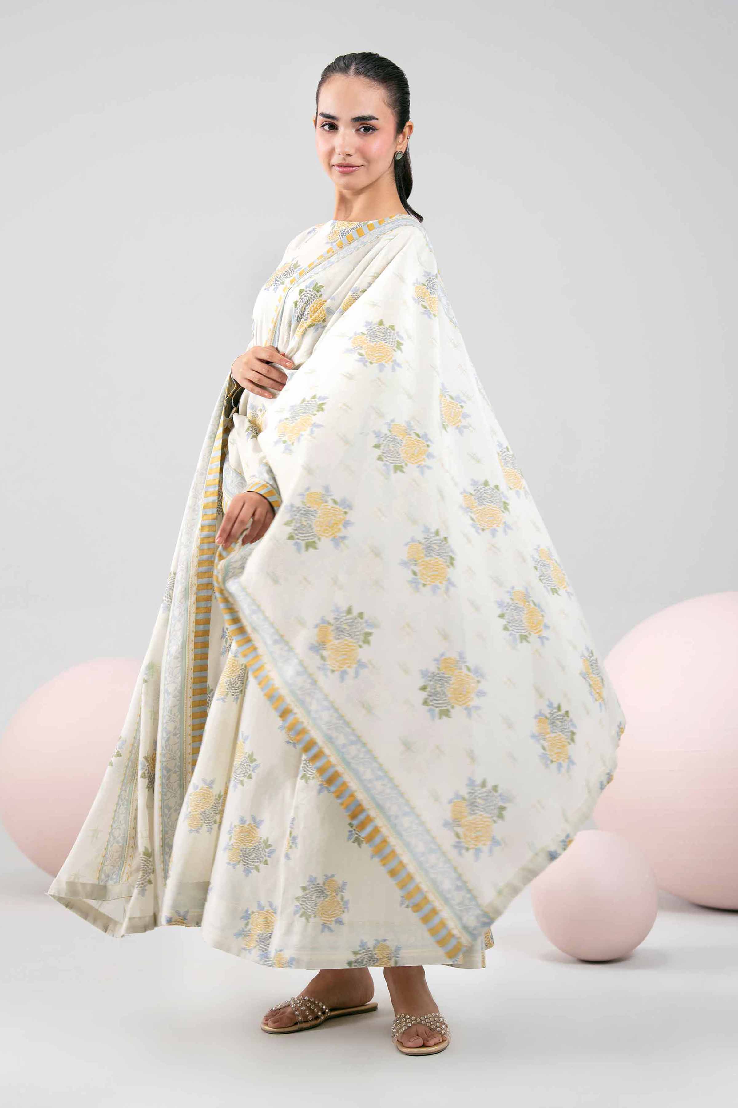 3 Piece - Printed Loose Fabric - 42602390