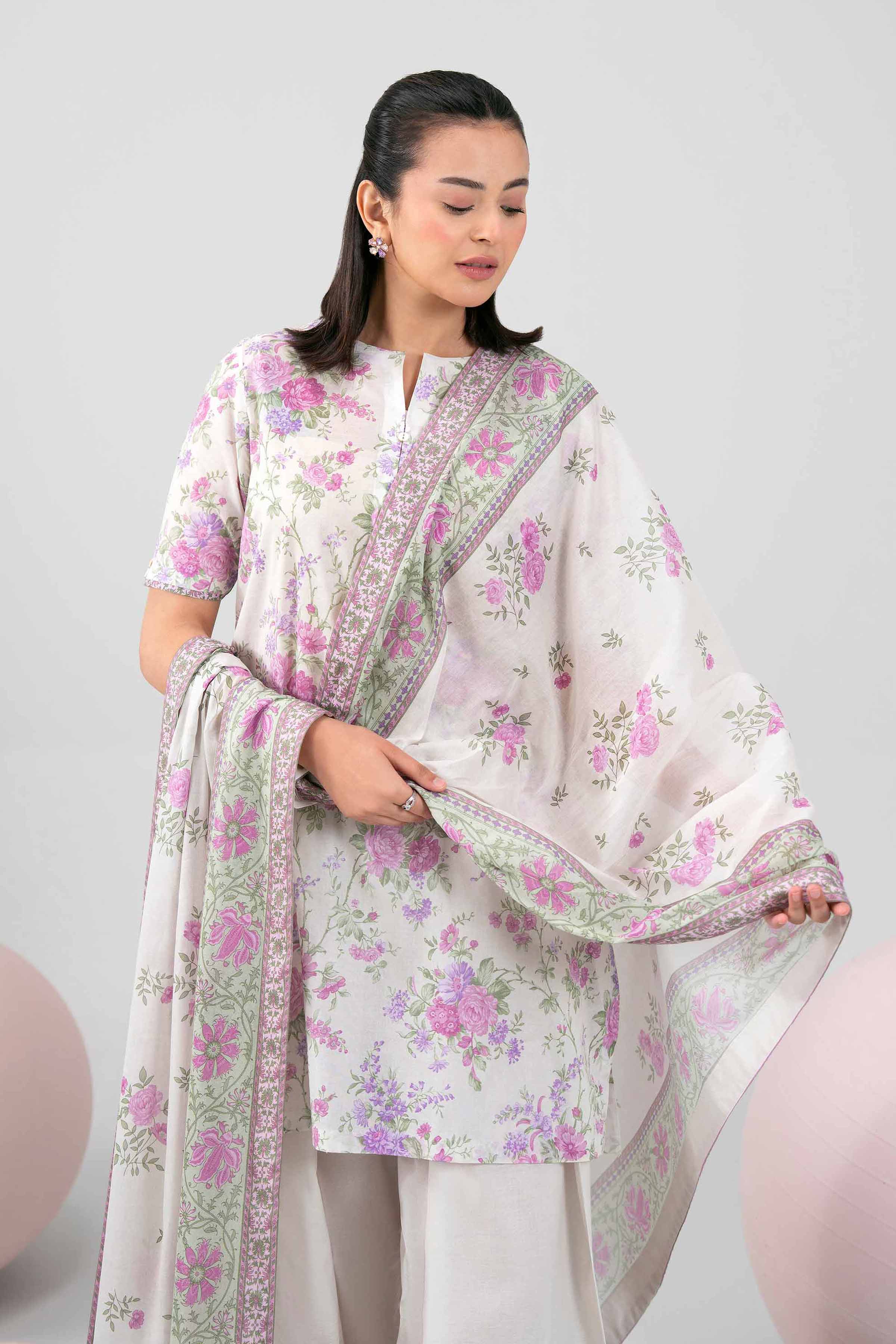 3 Piece - Printed Loose Fabric - 42602392