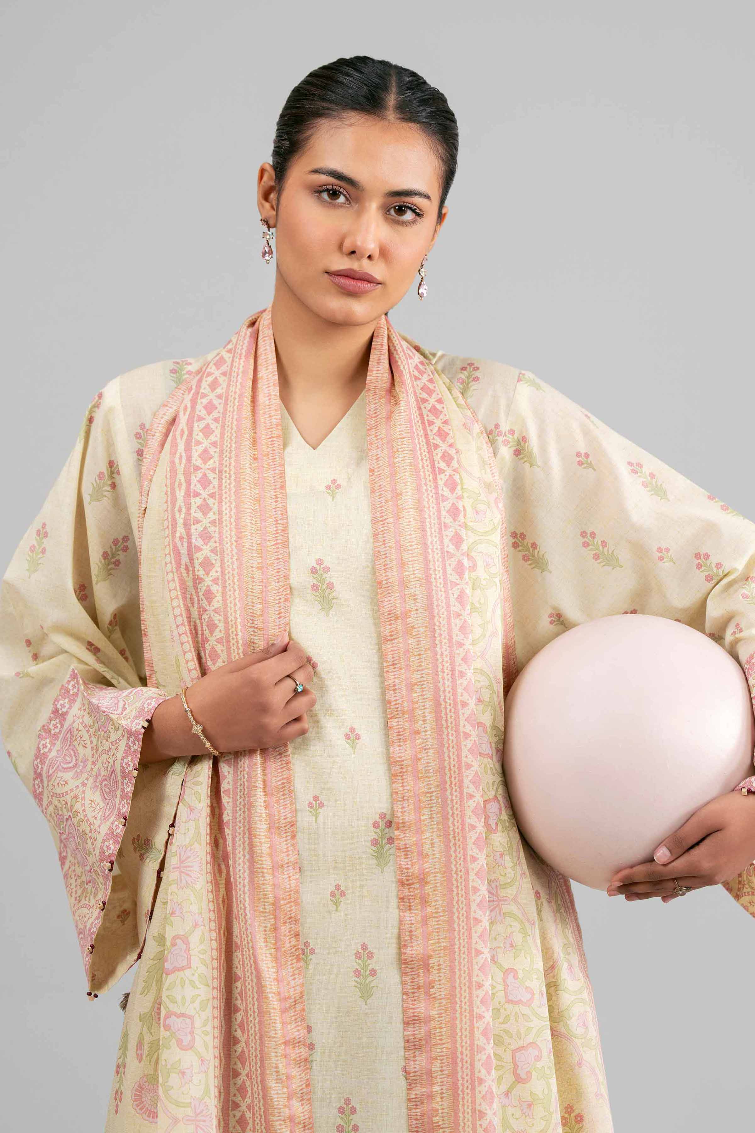 3 Piece - Printed Loose Fabric - 42602397