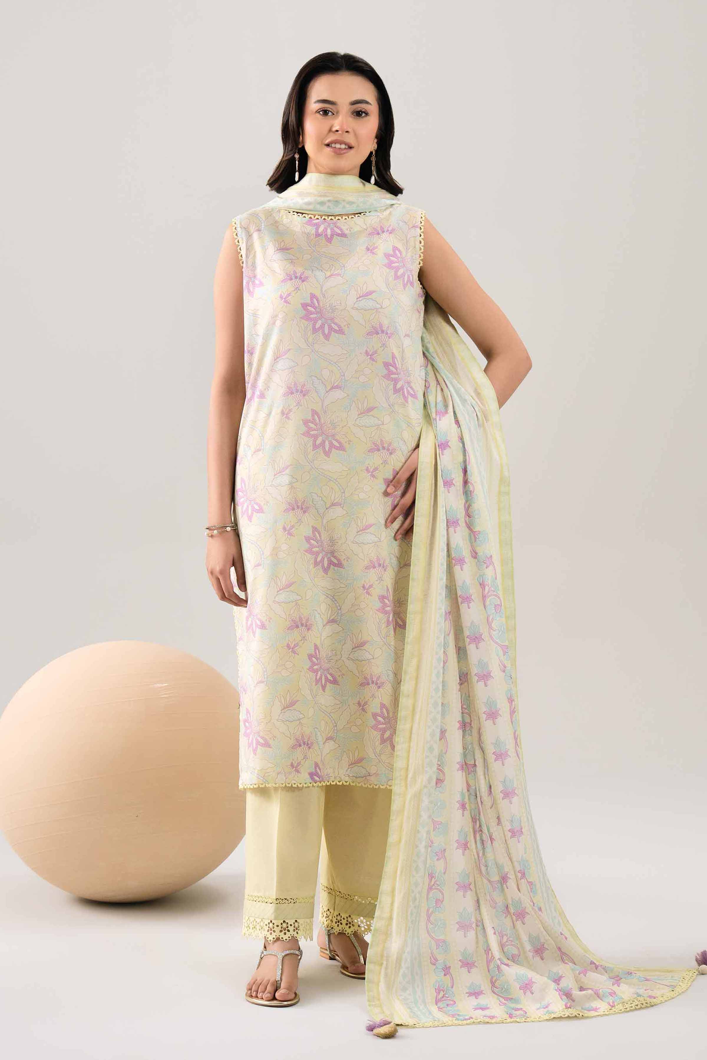 3 Piece - Printed Loose Fabric - 42602398