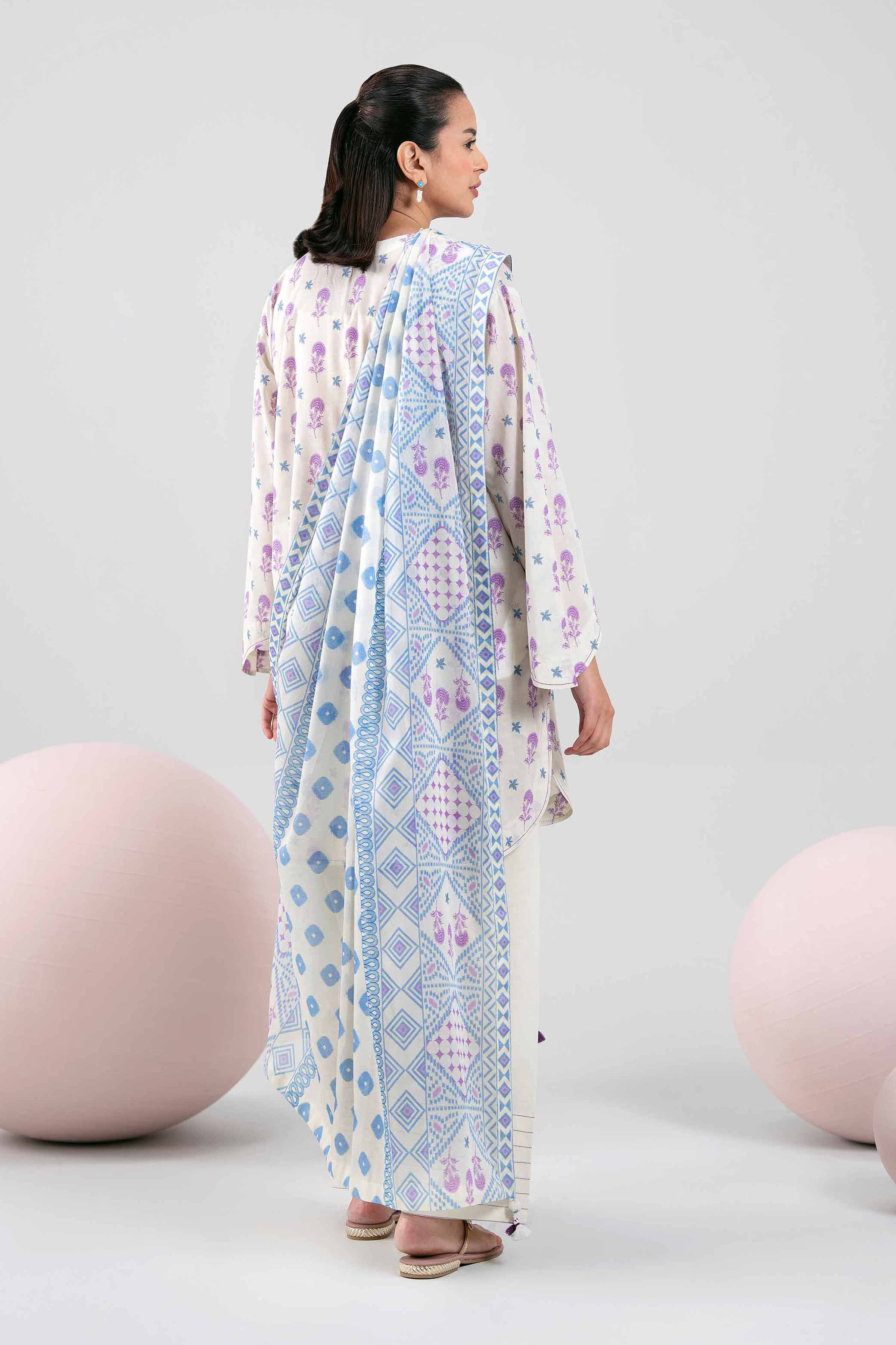 3 Piece - Printed Loose Fabric - 42602403