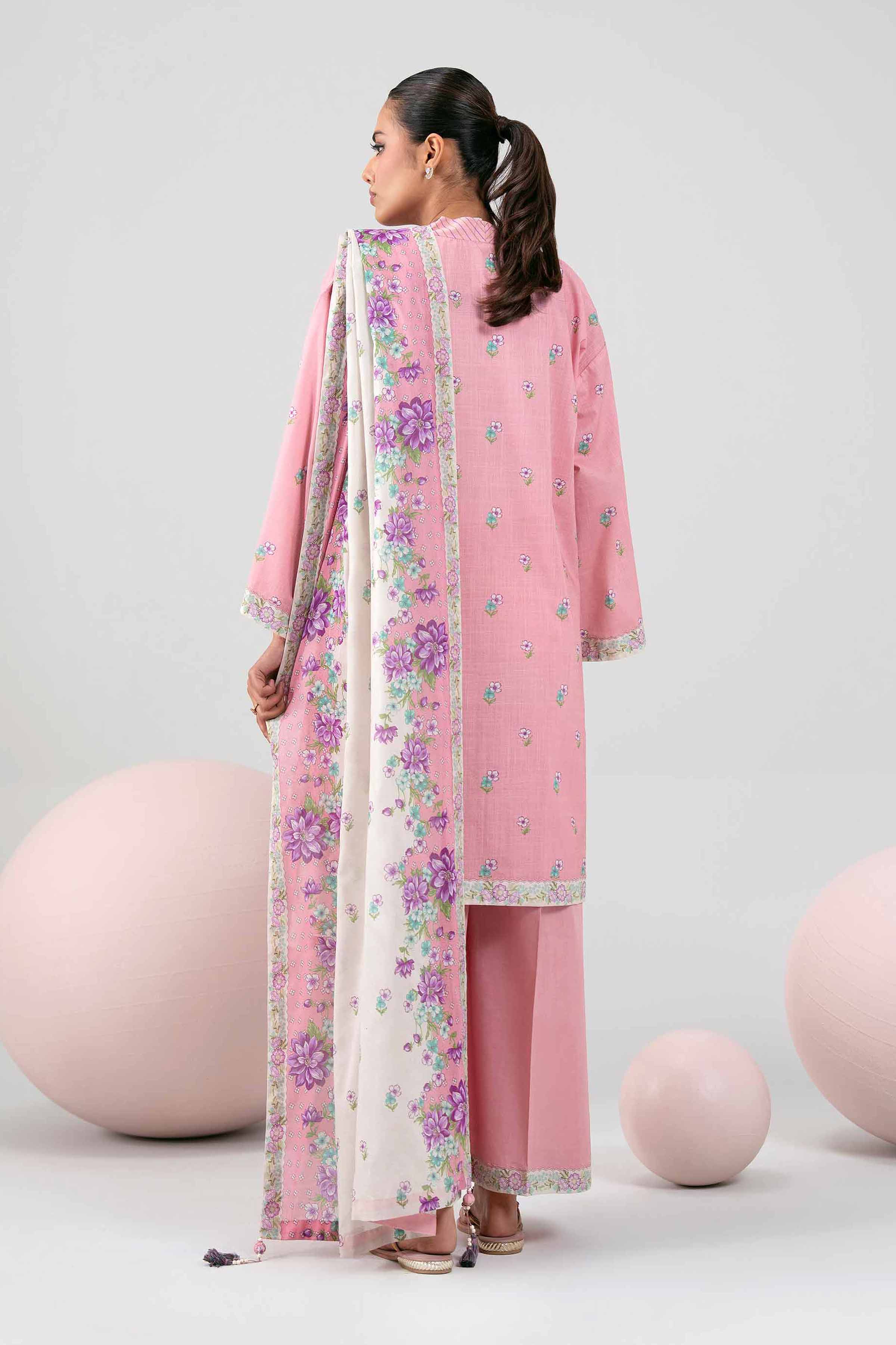 3 Piece - Printed Suit - 42602407 for Women - Unstitched Collection | Nishat | Shop Online