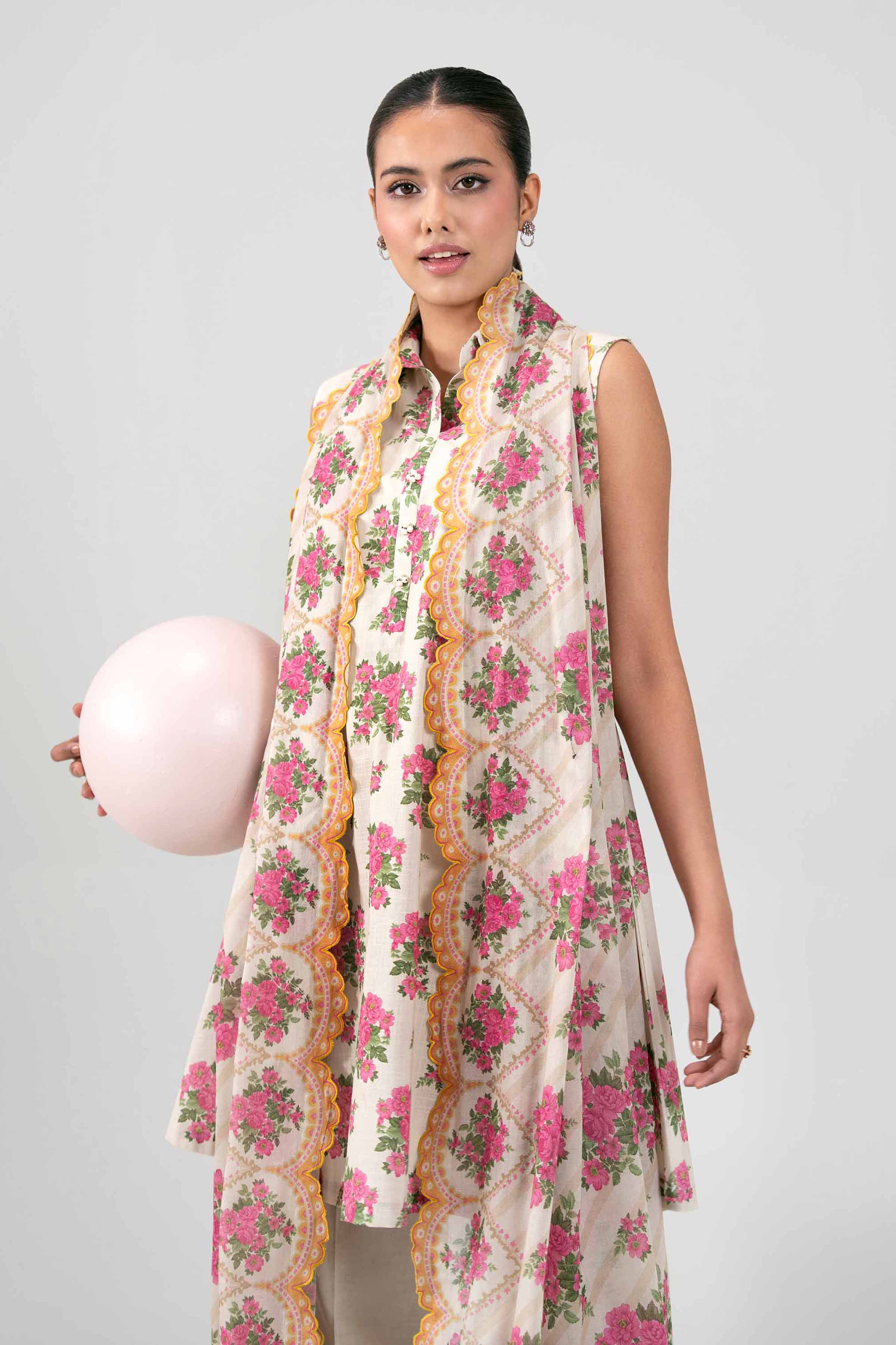 3 Piece - Printed Suit - 42602411 for Women - Unstitched Collection | Nishat | Shop Online