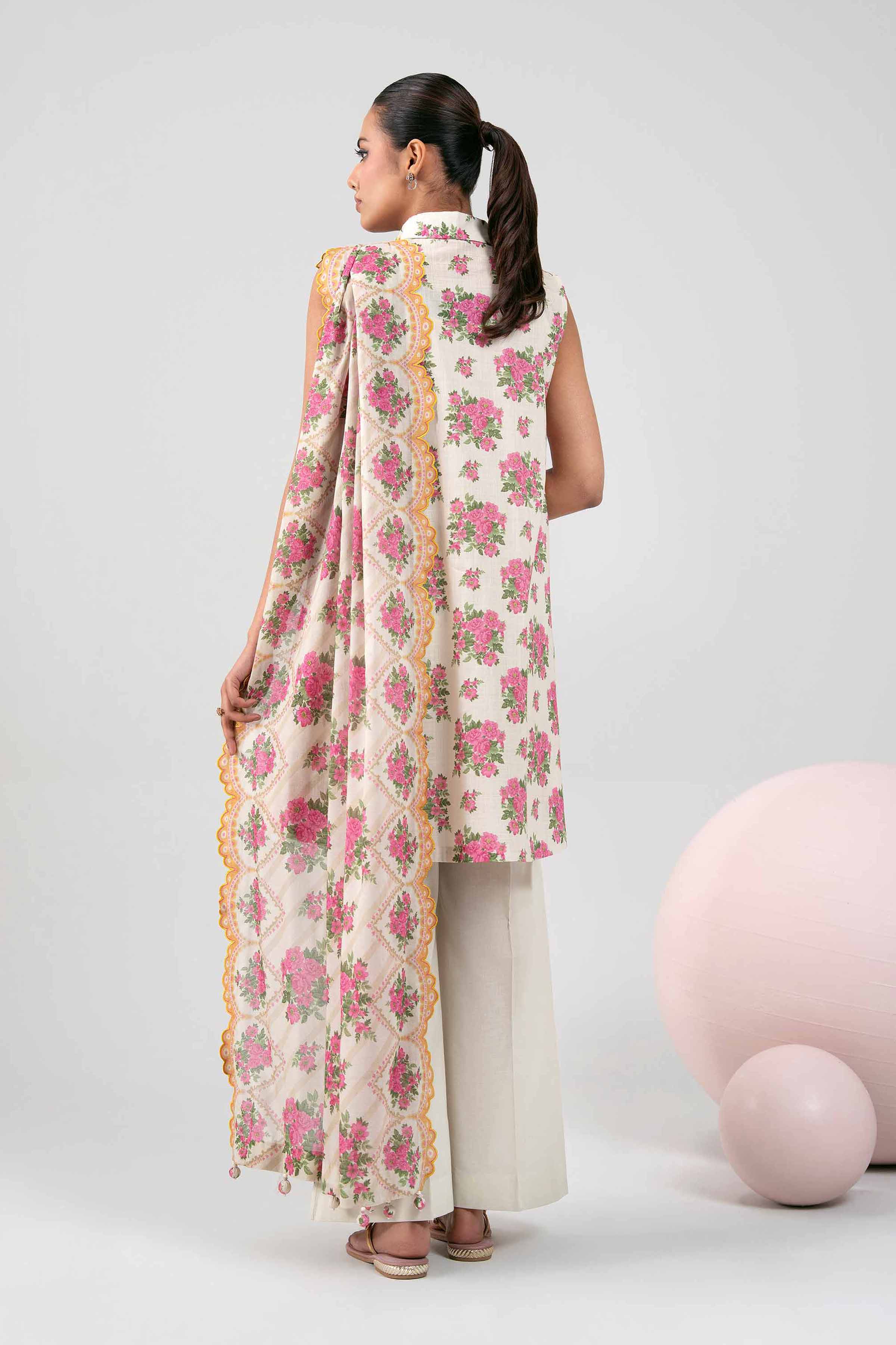 3 Piece - Printed Suit - 42602411 for Women - Unstitched Collection | Nishat | Shop Online