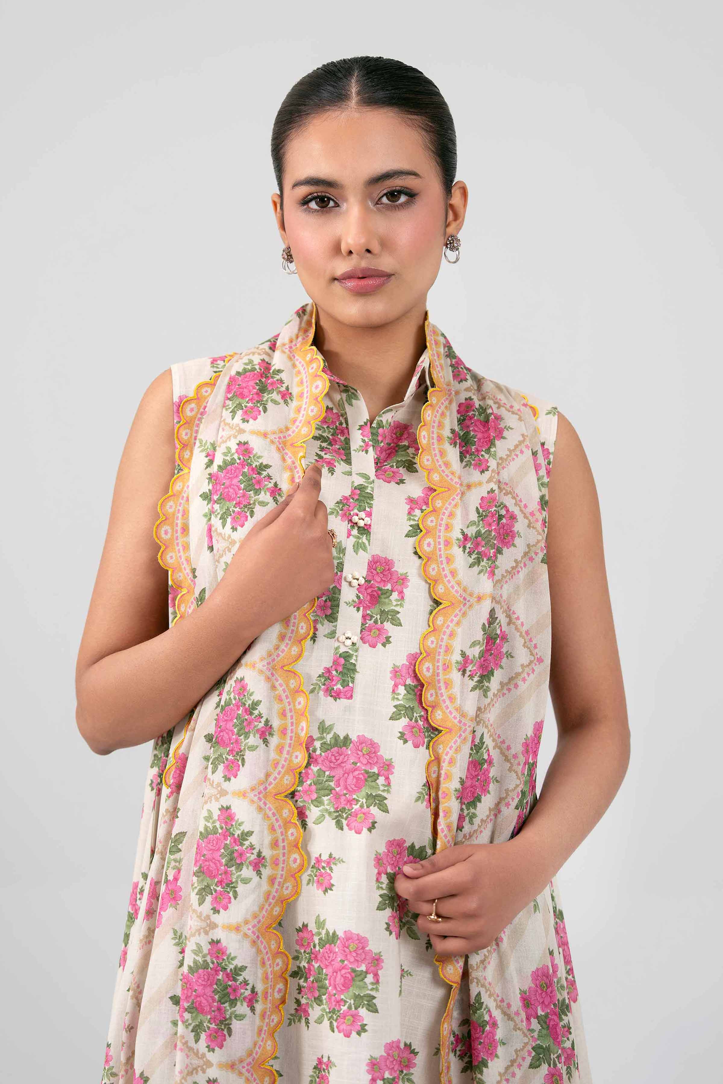 3 Piece - Printed Suit - 42602411 for Women - Unstitched Collection | Nishat | Shop Online