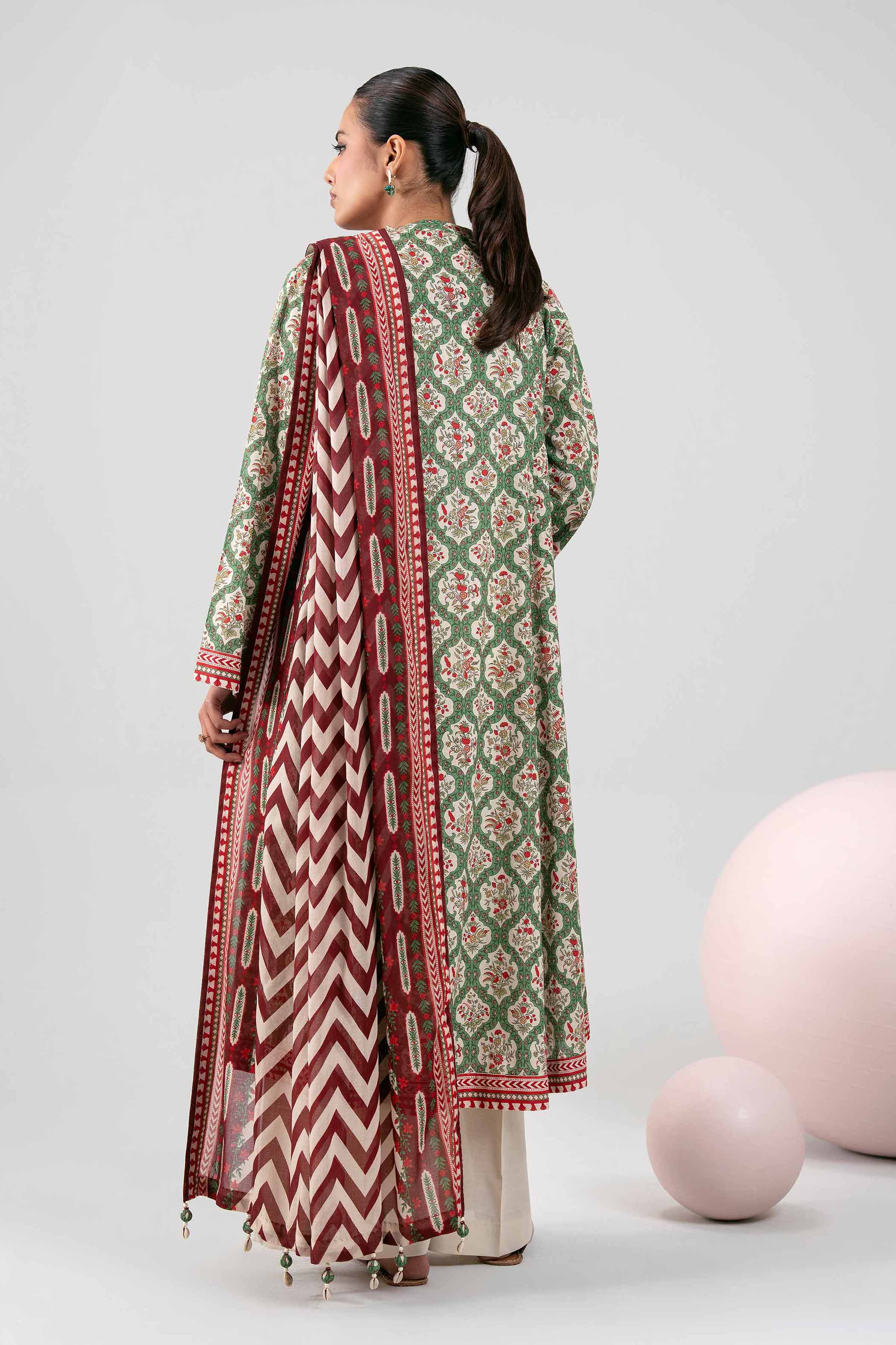 3 Piece - Printed Suit - 42602413 for Women - Unstitched Collection | Nishat | Shop Online