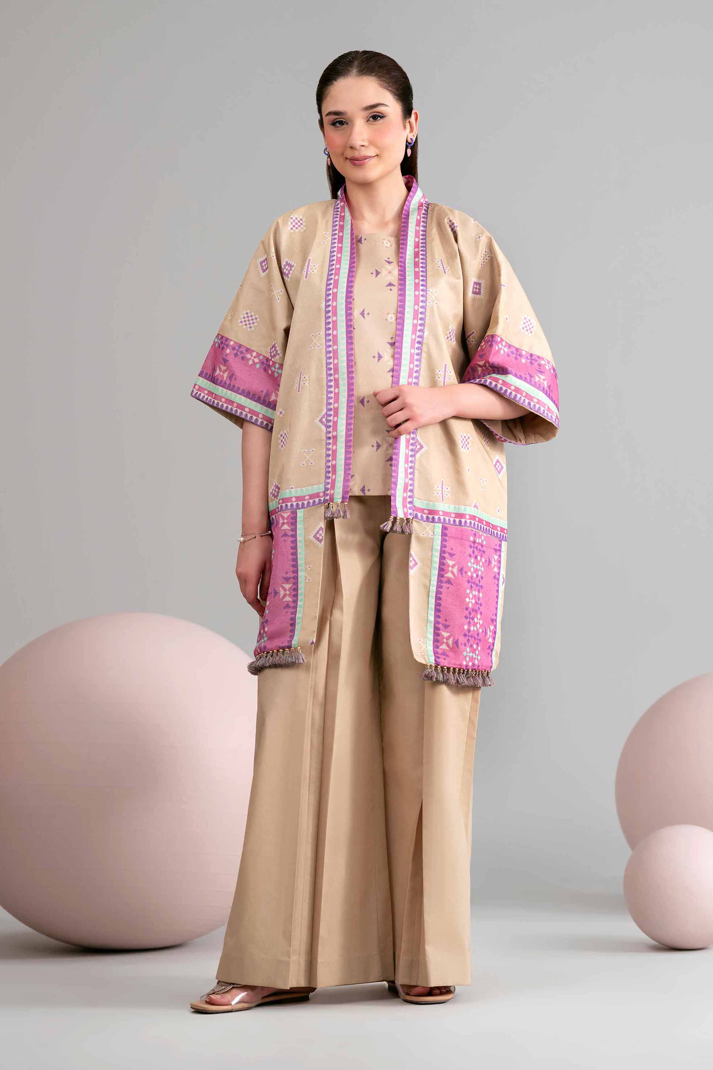 3 Piece - Printed Loose Fabric - 42602414 for Women - Freedom To Buy Collection | Nishat | Shop Online