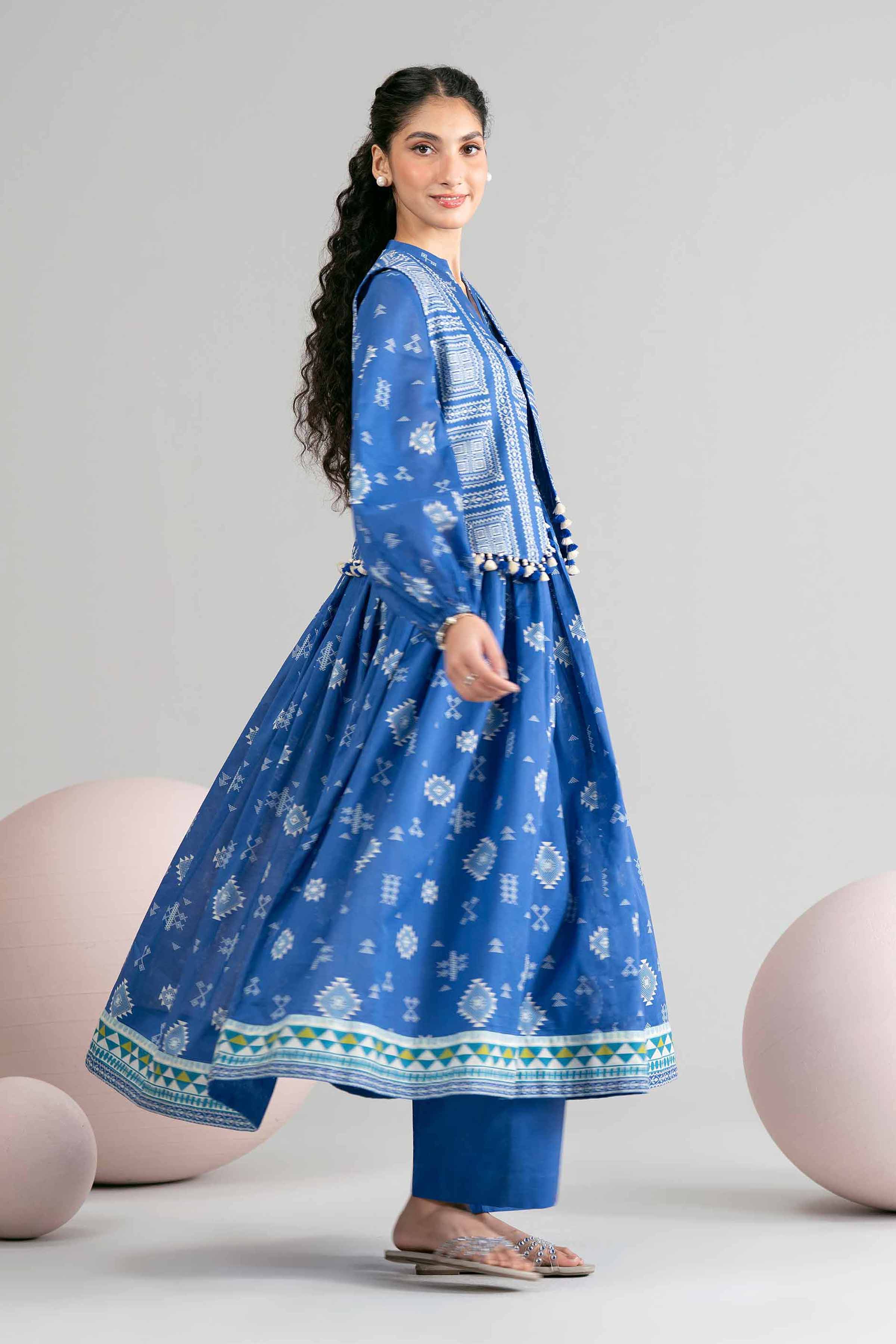 3 Piece - Printed Loose Fabric - 42602418 for Women - Freedom To Buy Collection | Nishat | Shop Online