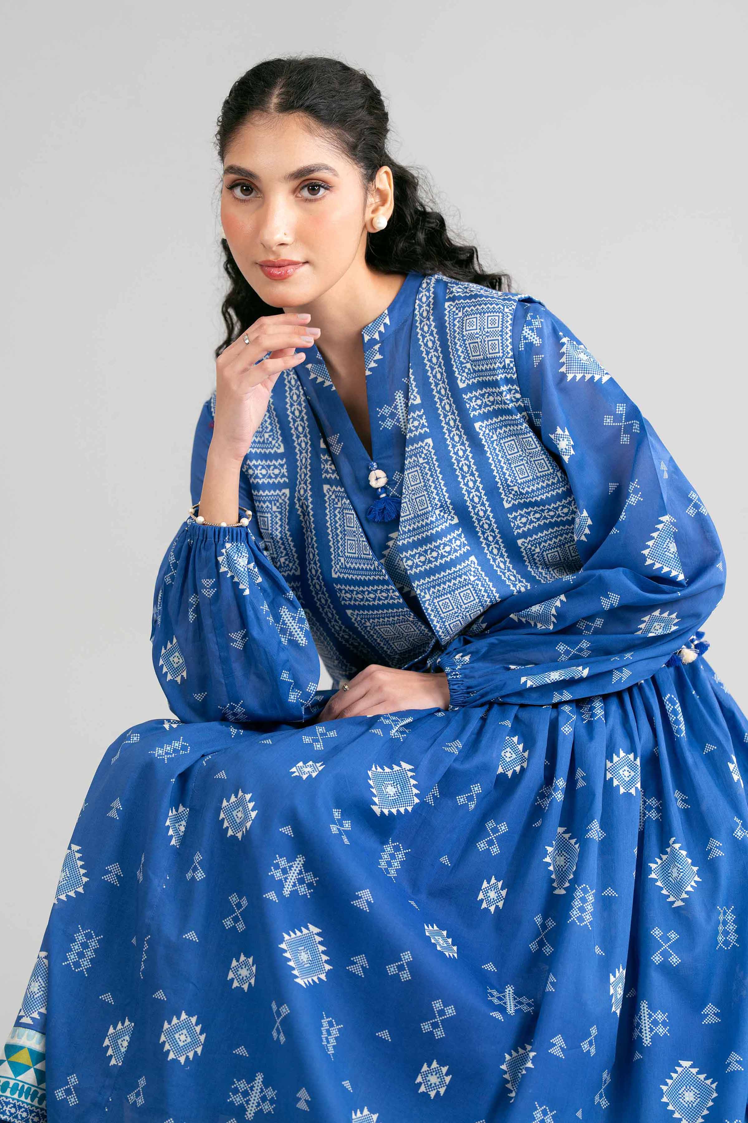 3 Piece - Printed Loose Fabric - 42602418 for Women - Freedom To Buy Collection | Nishat | Shop Online