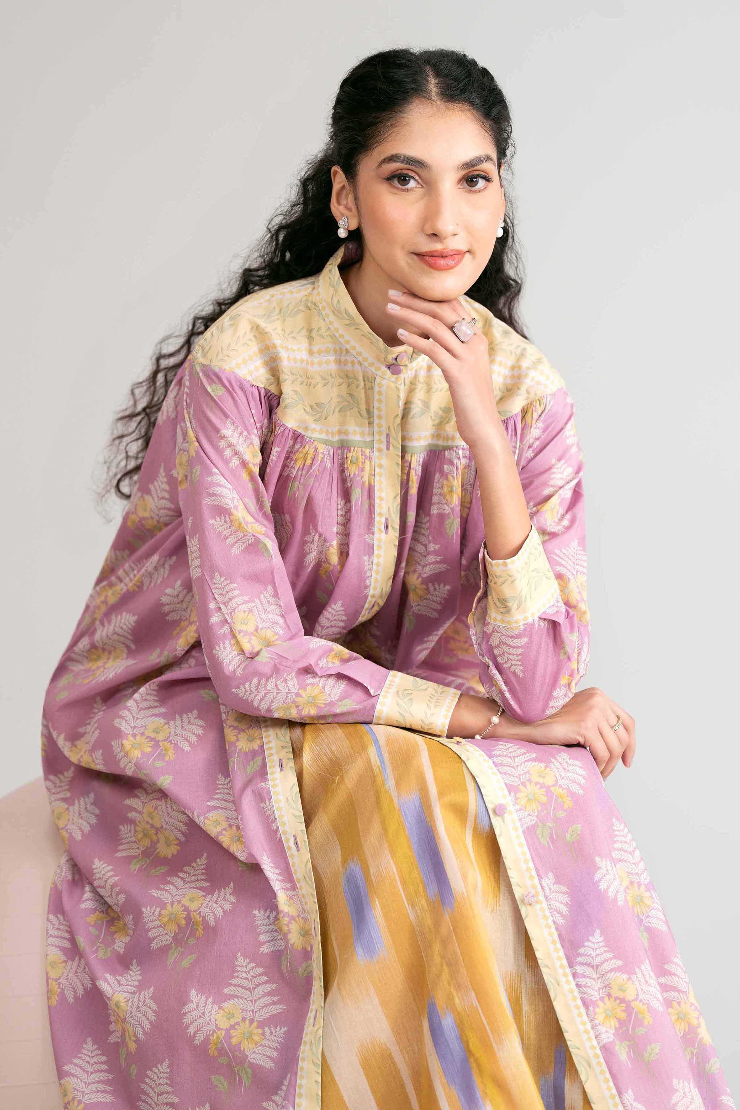 3 Piece - Printed Loose Fabric - 42602423 for Women - Freedom To Buy Collection | Nishat | Shop Online