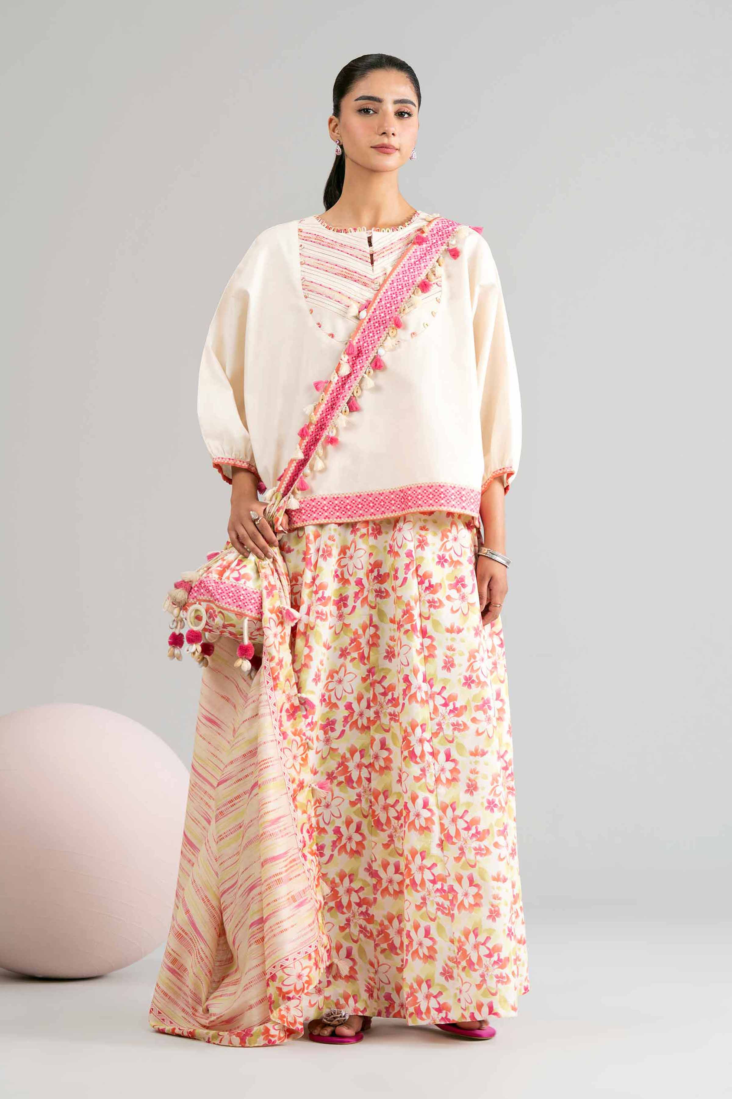 3 Piece - Printed Loose Fabric - 42602426 for Women - Freedom To Buy Collection | Nishat | Shop Online