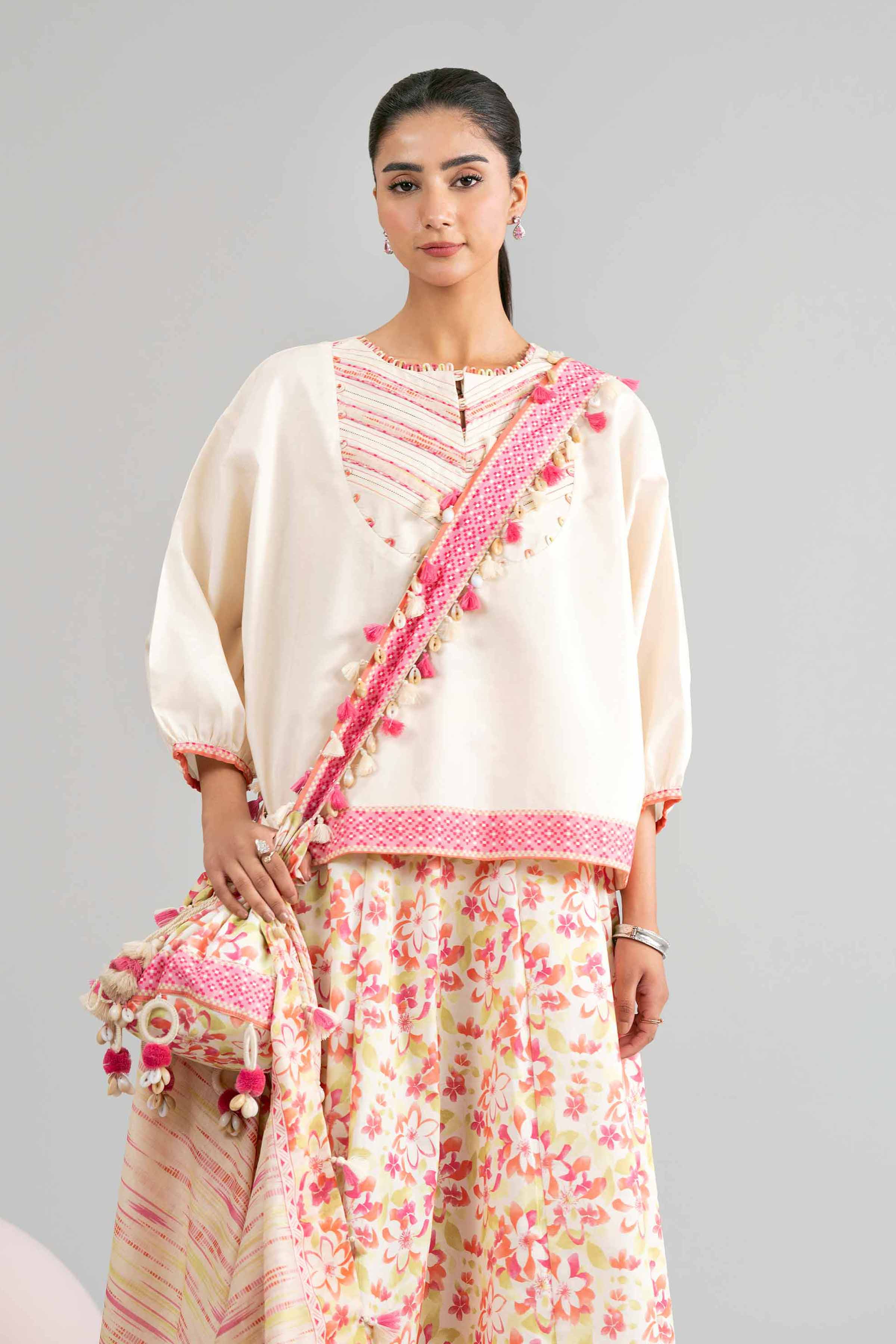 3 Piece - Printed Loose Fabric - 42602426 for Women - Freedom To Buy Collection | Nishat | Shop Online