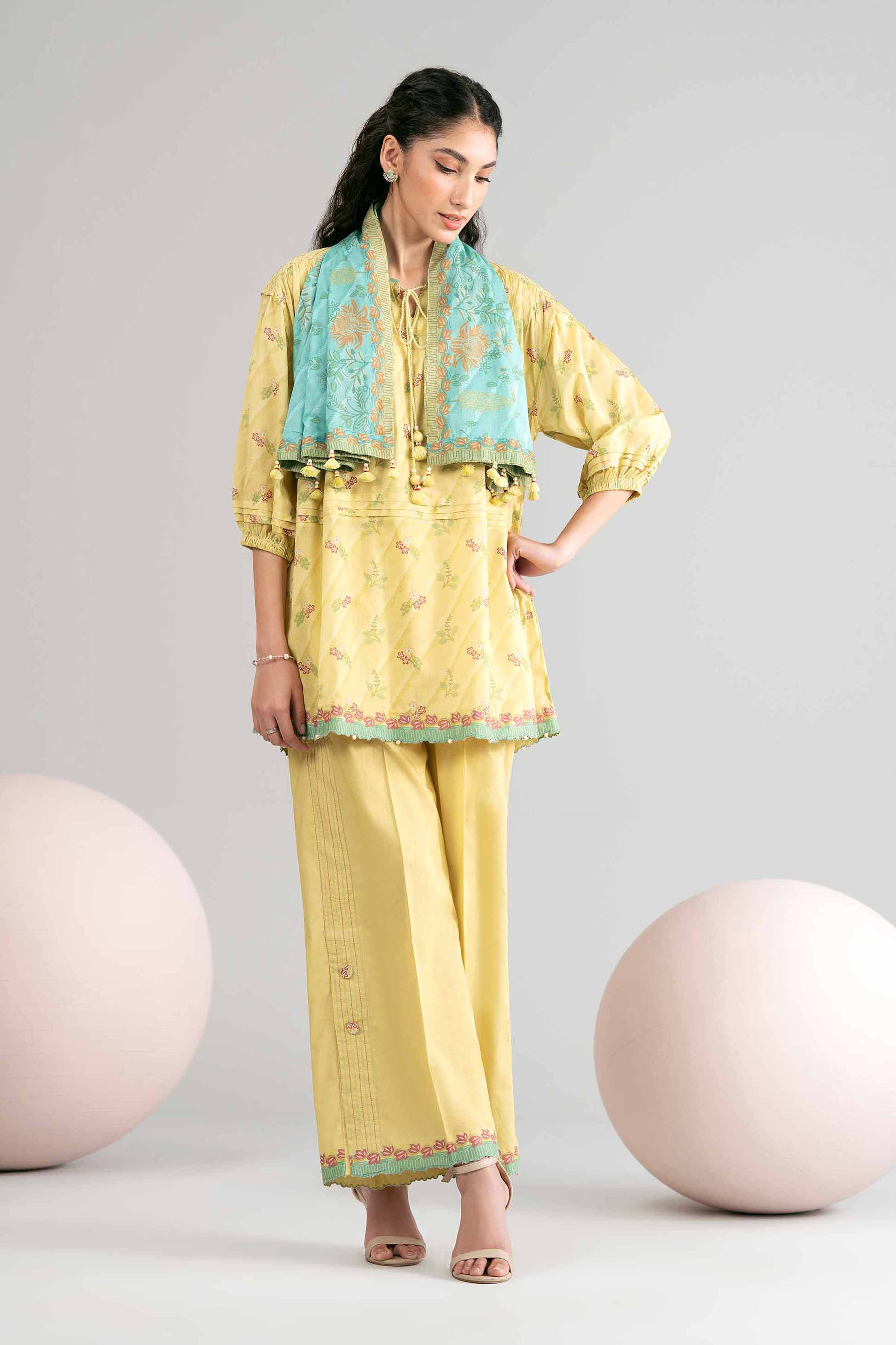 3 Piece - Printed Loose Fabric - 42602428 for Women - Freedom To Buy Collection | Nishat | Shop Online