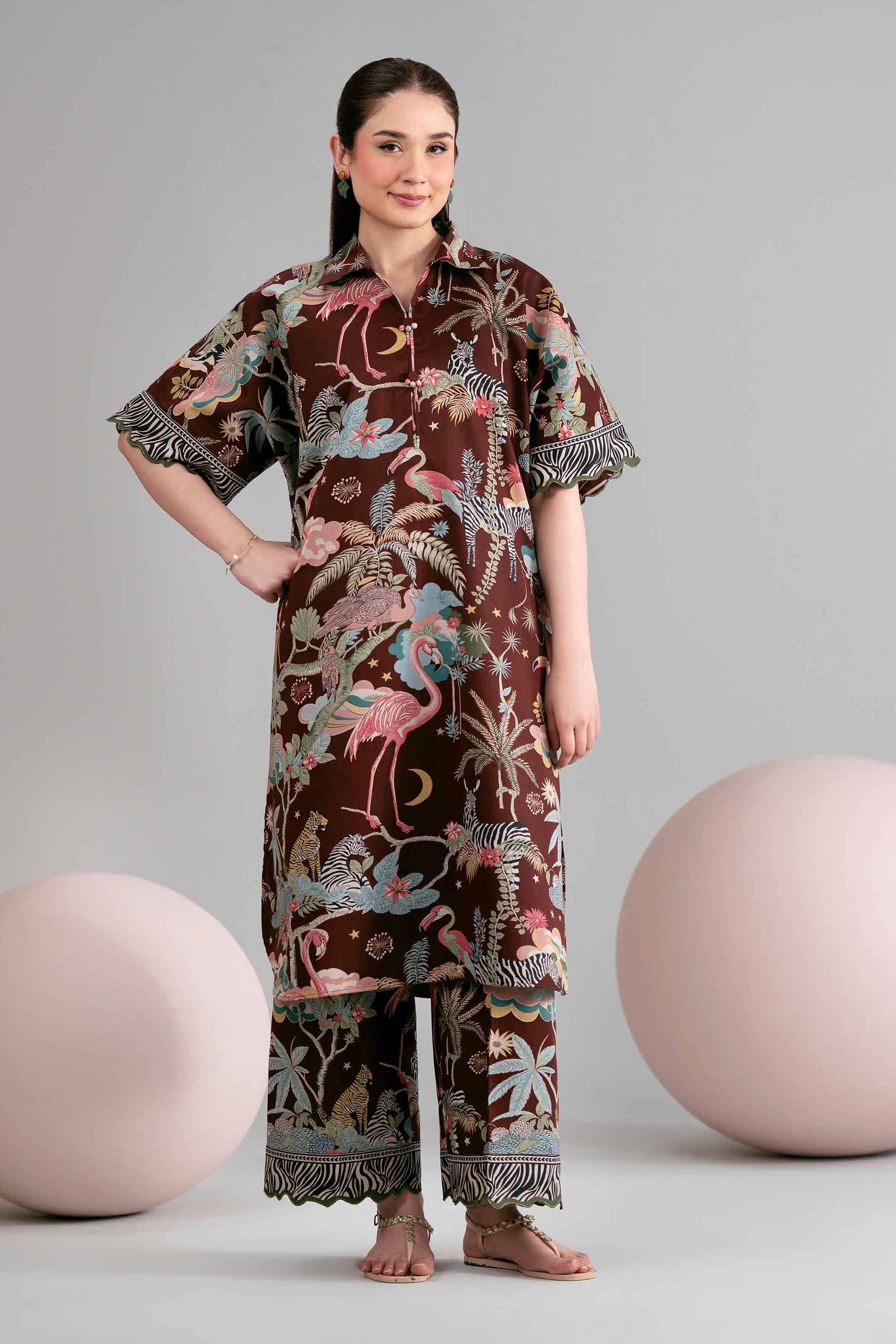 1 Piece - Printed Loose Fabric - 42602457 for Women - Freedom To Buy Collection | Nishat | Shop Online