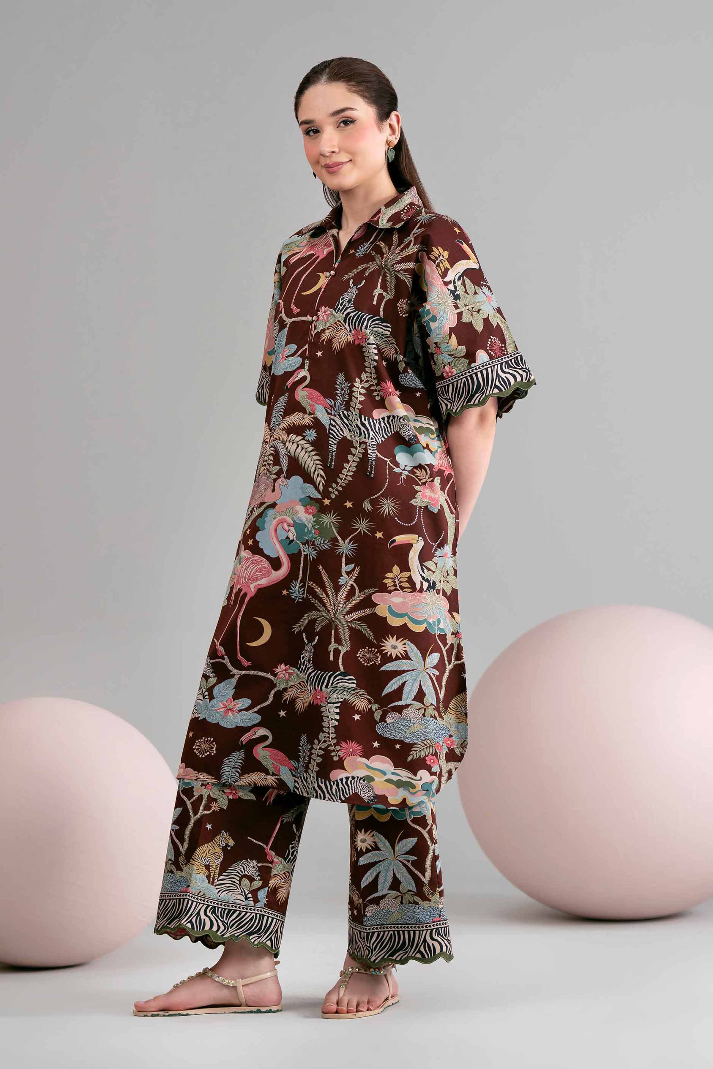 1 Piece - Printed Loose Fabric - 42602457 for Women - Freedom To Buy Collection | Nishat | Shop Online