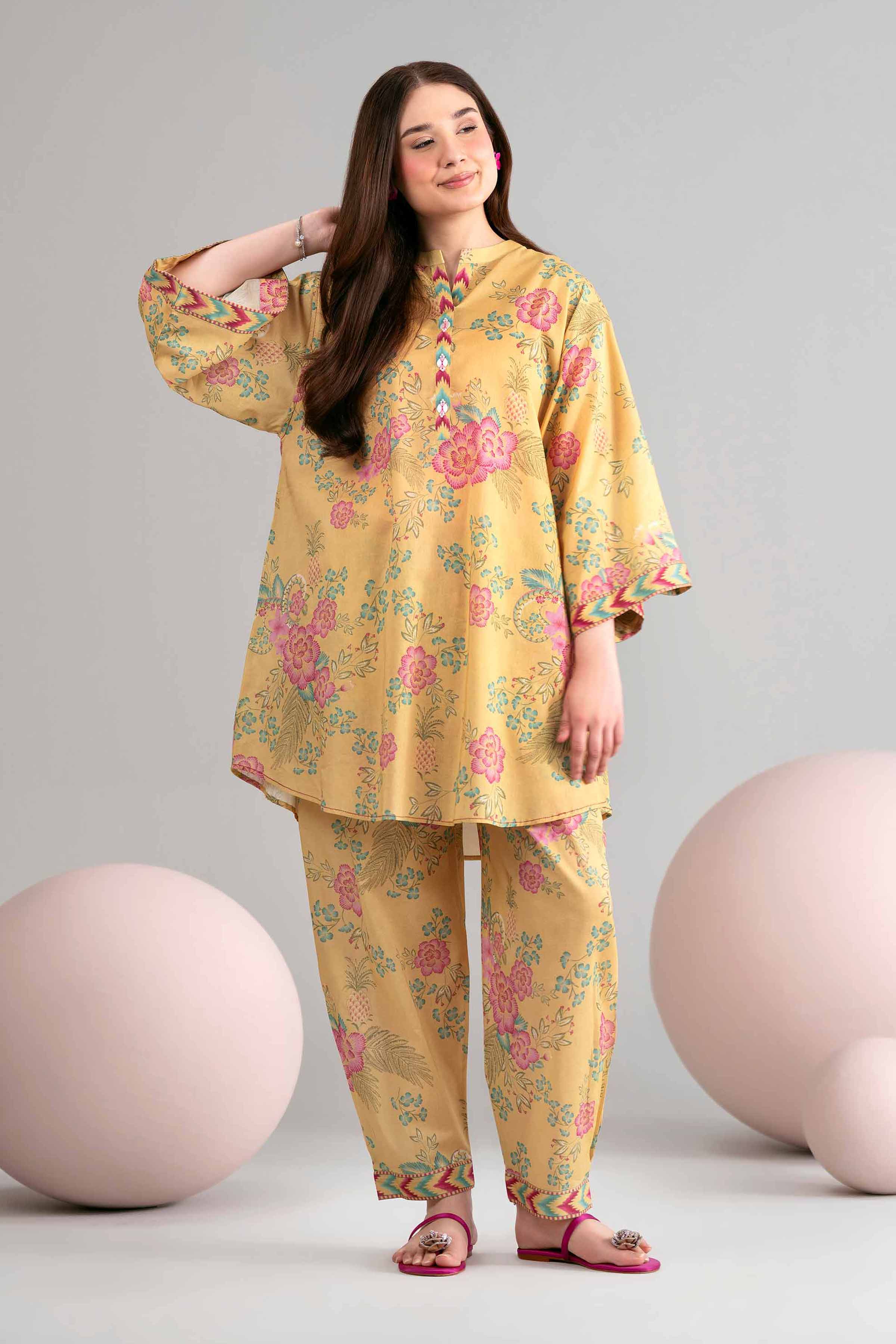 1 Piece - Printed Loose Fabric - 42602458 for Women - Freedom To Buy Collection | Nishat | Shop Online