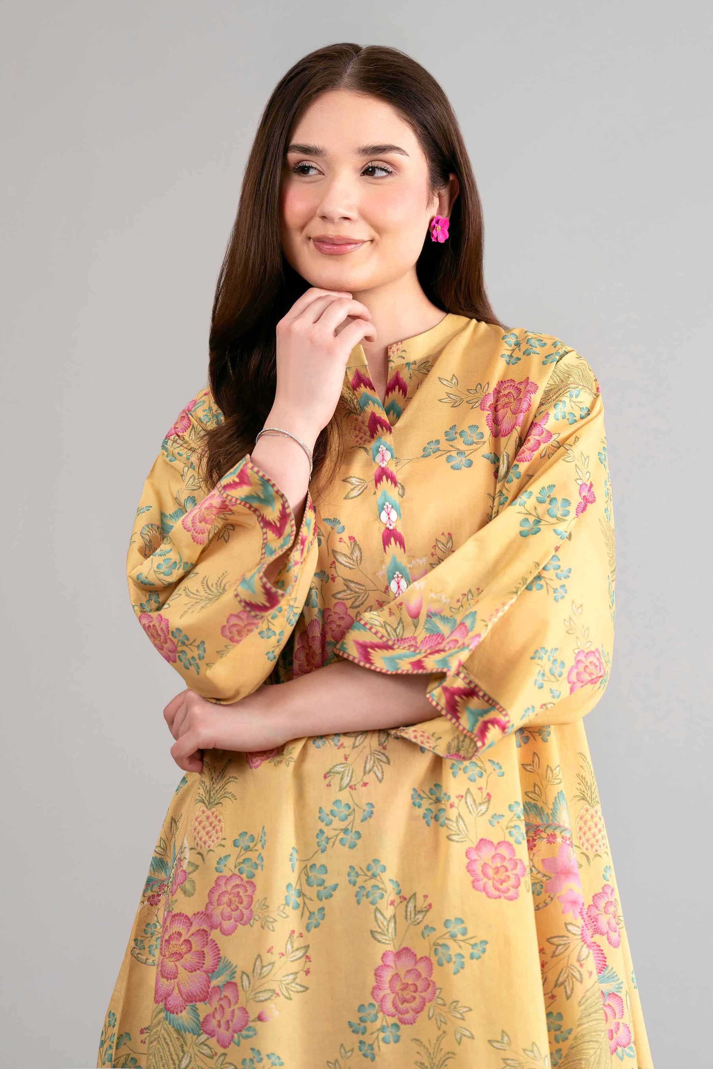 1 Piece - Printed Loose Fabric - 42602458 for Women - Freedom To Buy Collection | Nishat | Shop Online
