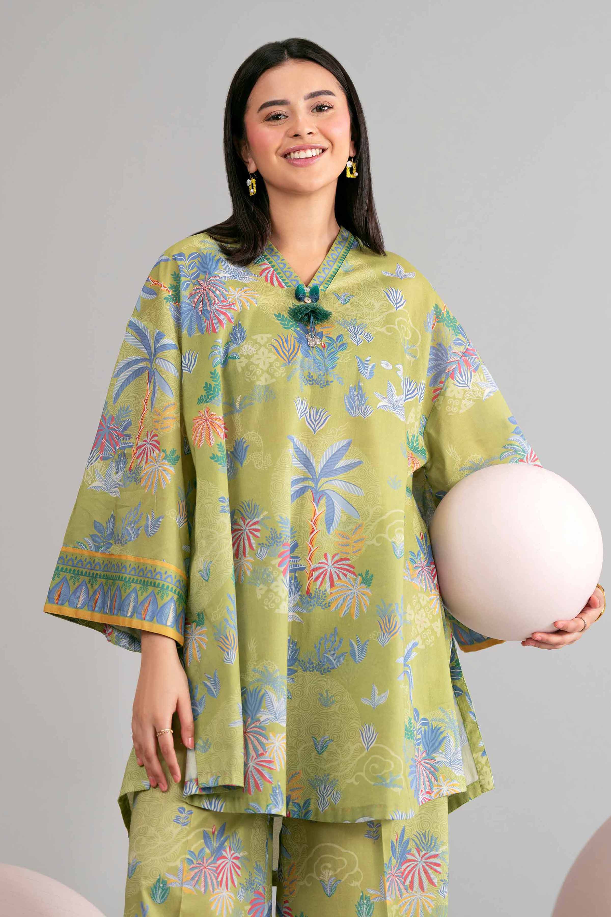 1 Piece - Printed Loose Fabric - 42602459 for Women - Freedom To Buy Collection | Nishat | Shop Online