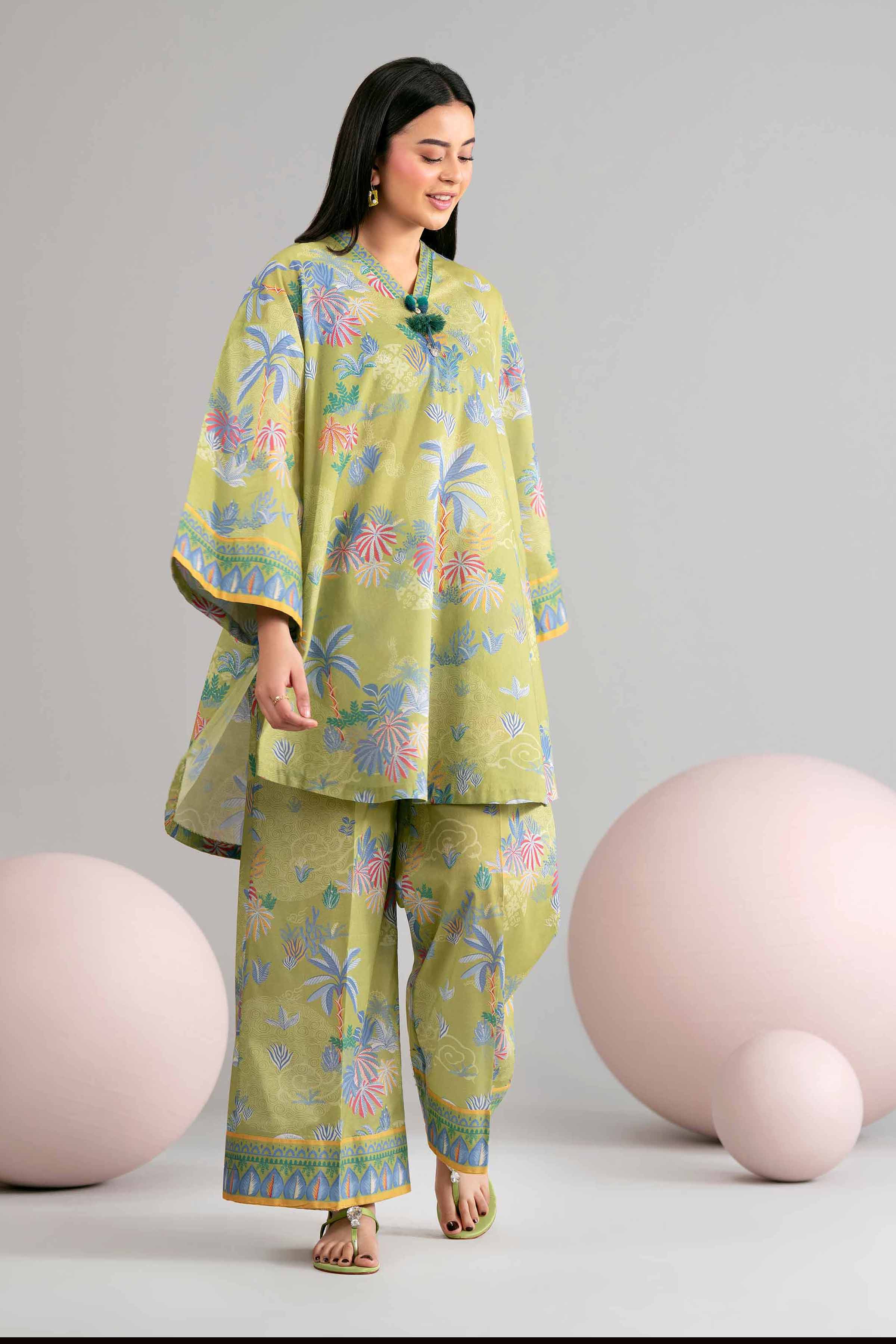 1 Piece - Printed Loose Fabric - 42602459 for Women - Freedom To Buy Collection | Nishat | Shop Online