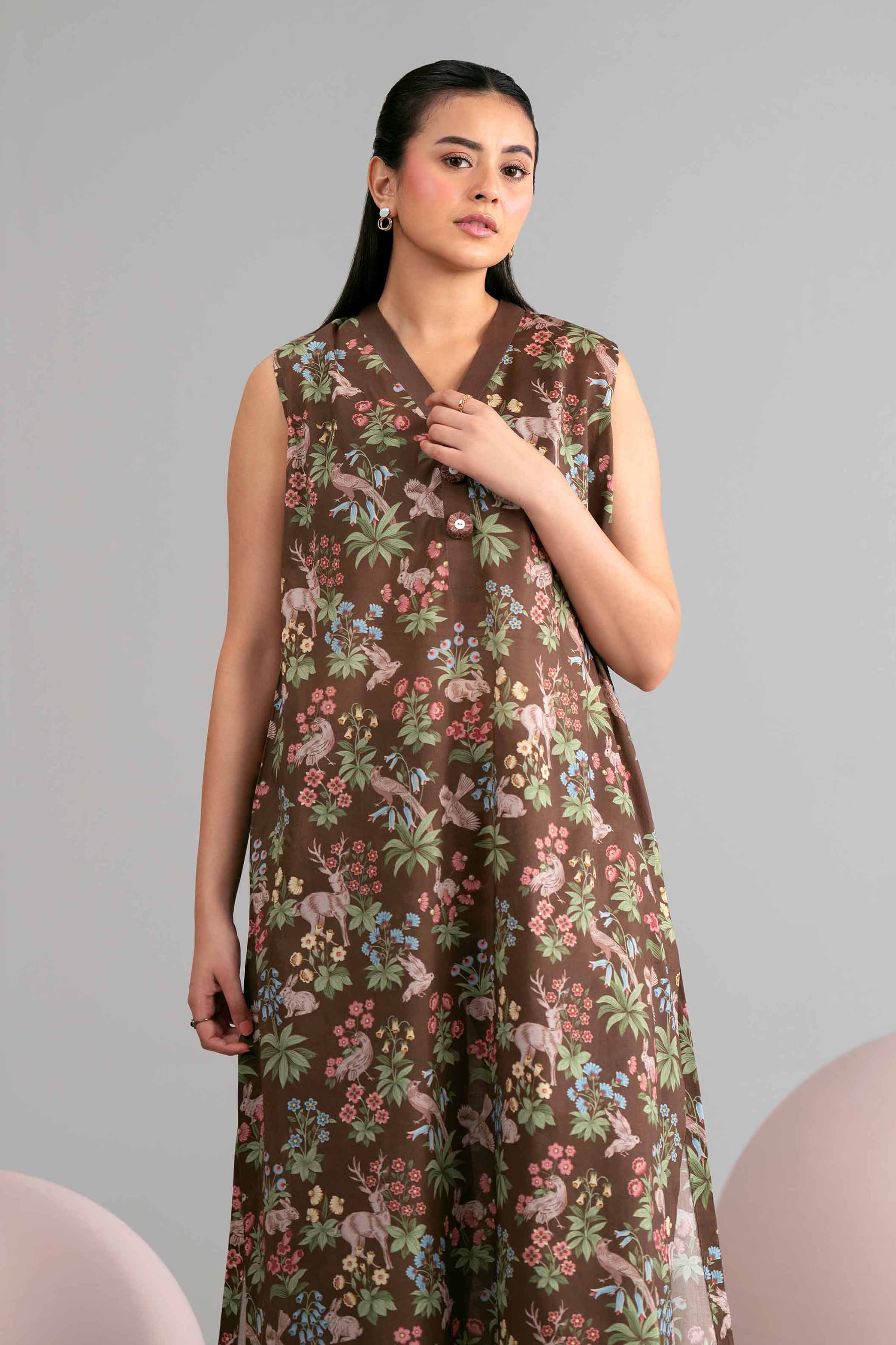 1 Piece - Printed Loose Fabric - 42602468 for Women - Freedom To Buy Collection | Nishat | Shop Online