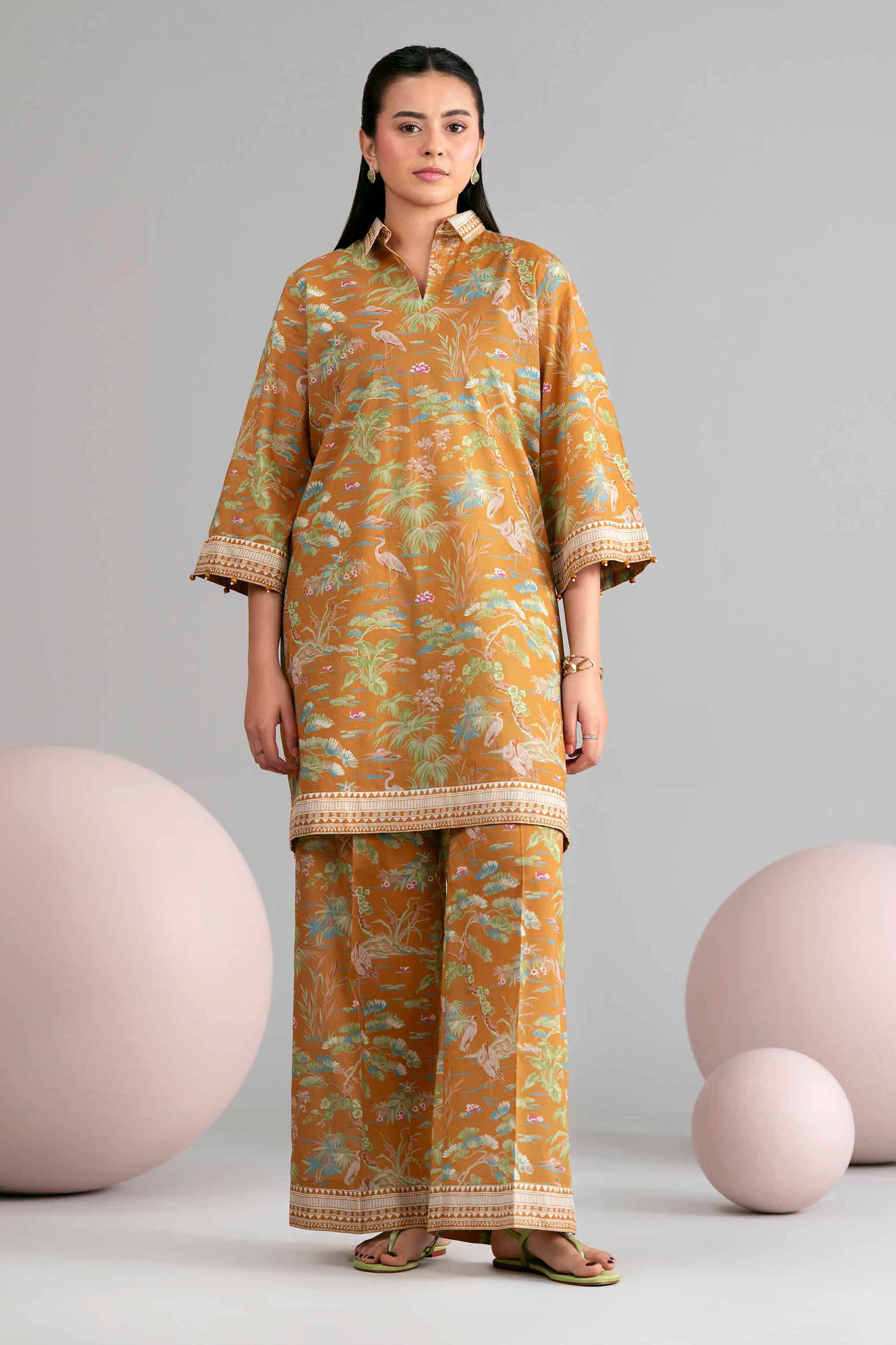 1 Piece - Printed Loose Fabric - 42602471 for Women - Freedom To Buy Collection | Nishat | Shop Online