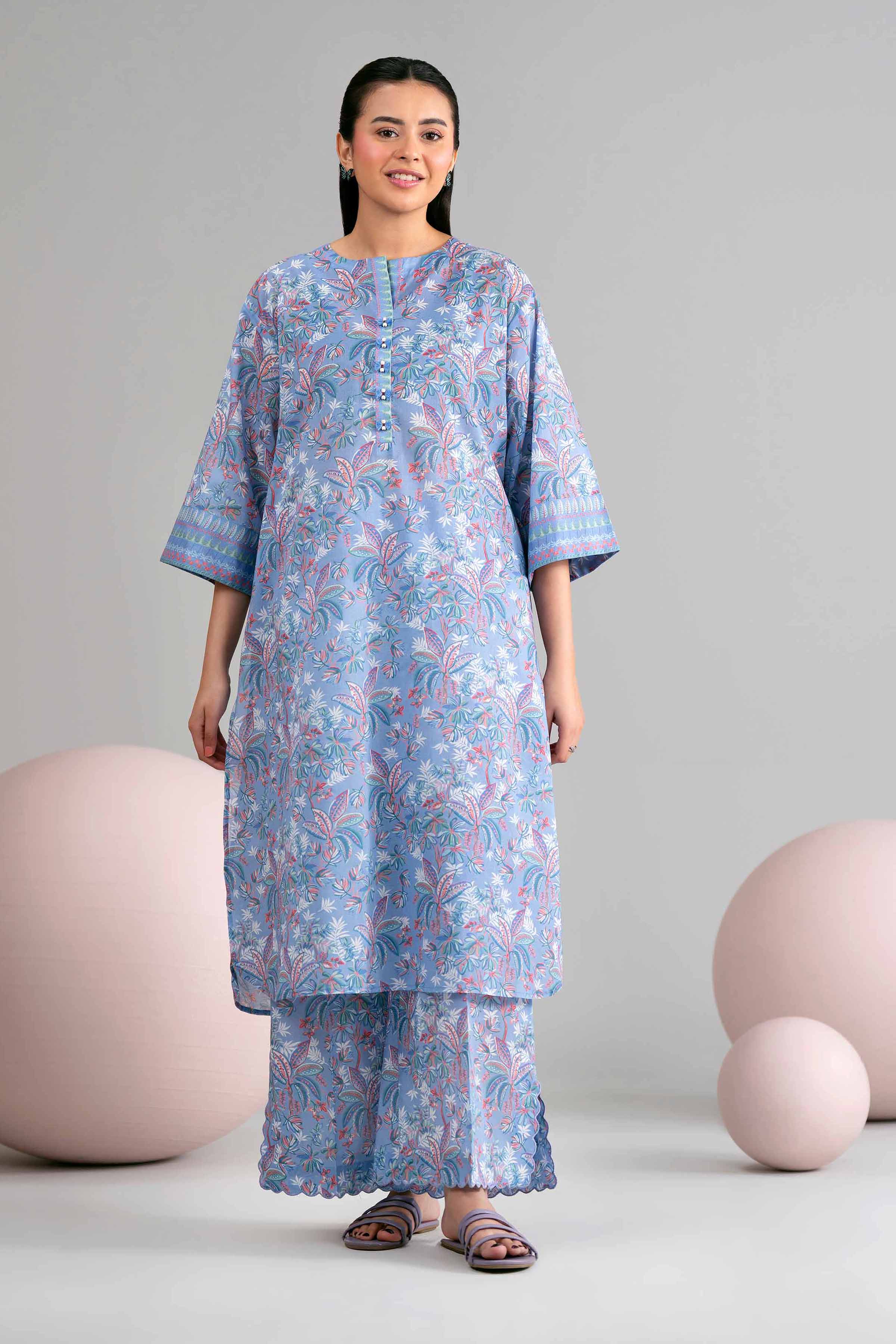 1 Piece - Printed Loose Fabric - 42602473 for Women - Freedom To Buy Collection | Nishat | Shop Online