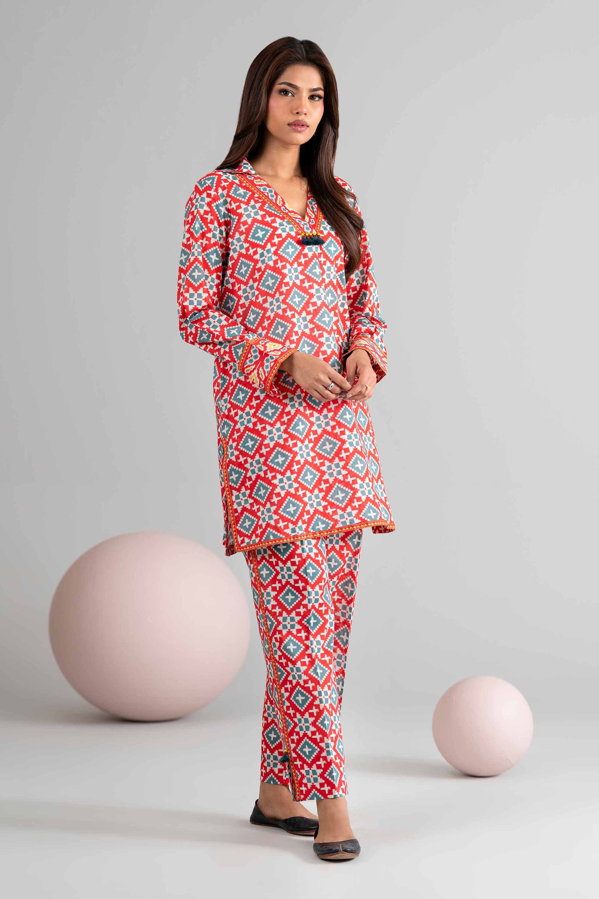 1 Piece - Printed Loose Fabric - 42602490