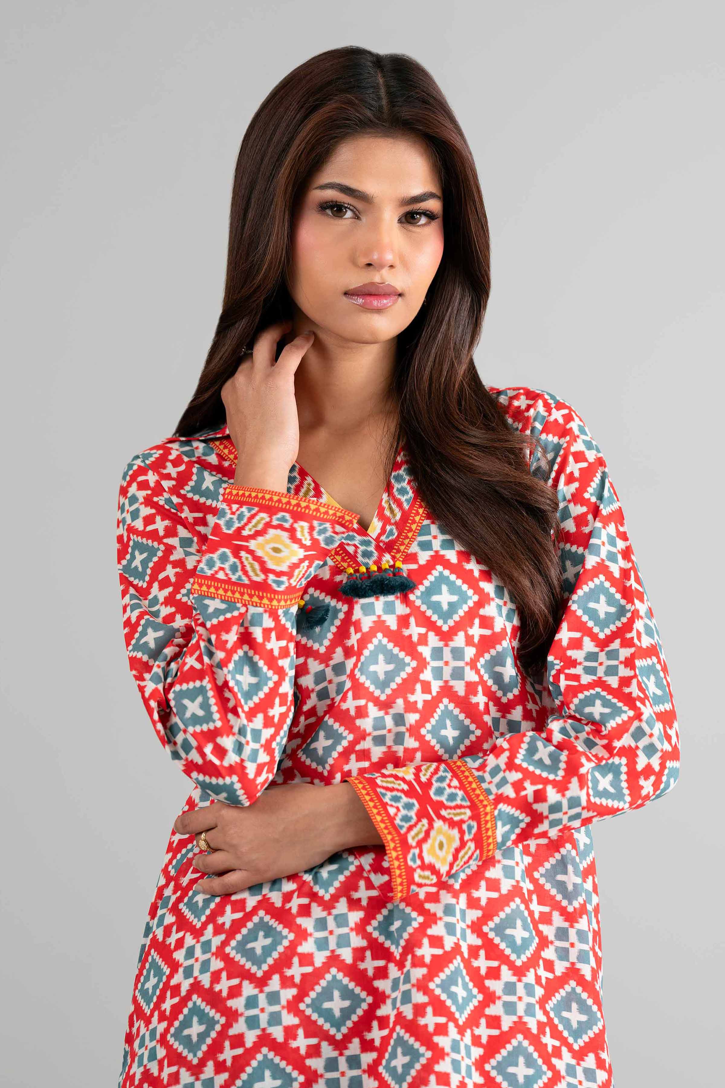 1 Piece - Printed Loose Fabric - 42602490