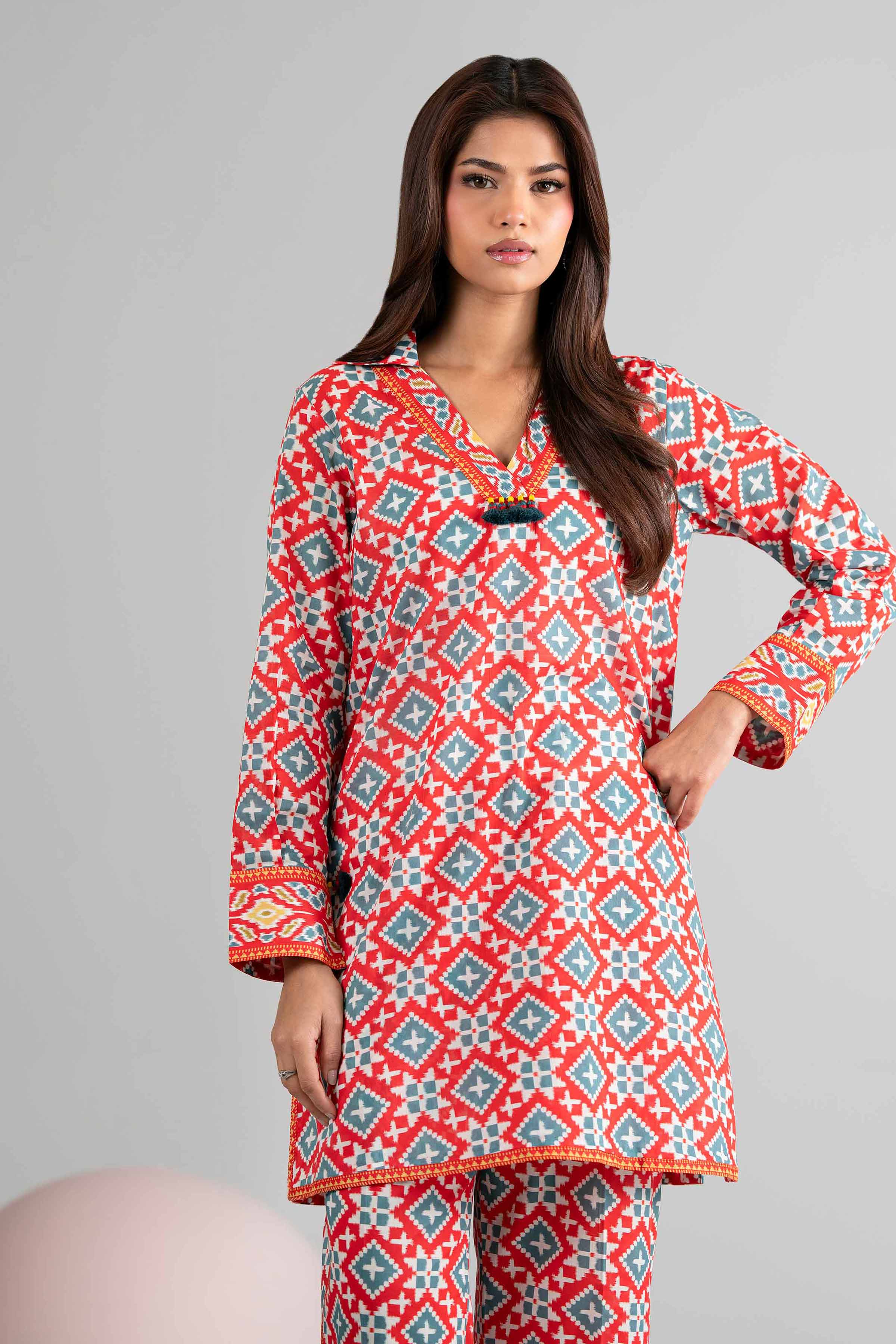 1 Piece - Printed Loose Fabric - 42602490