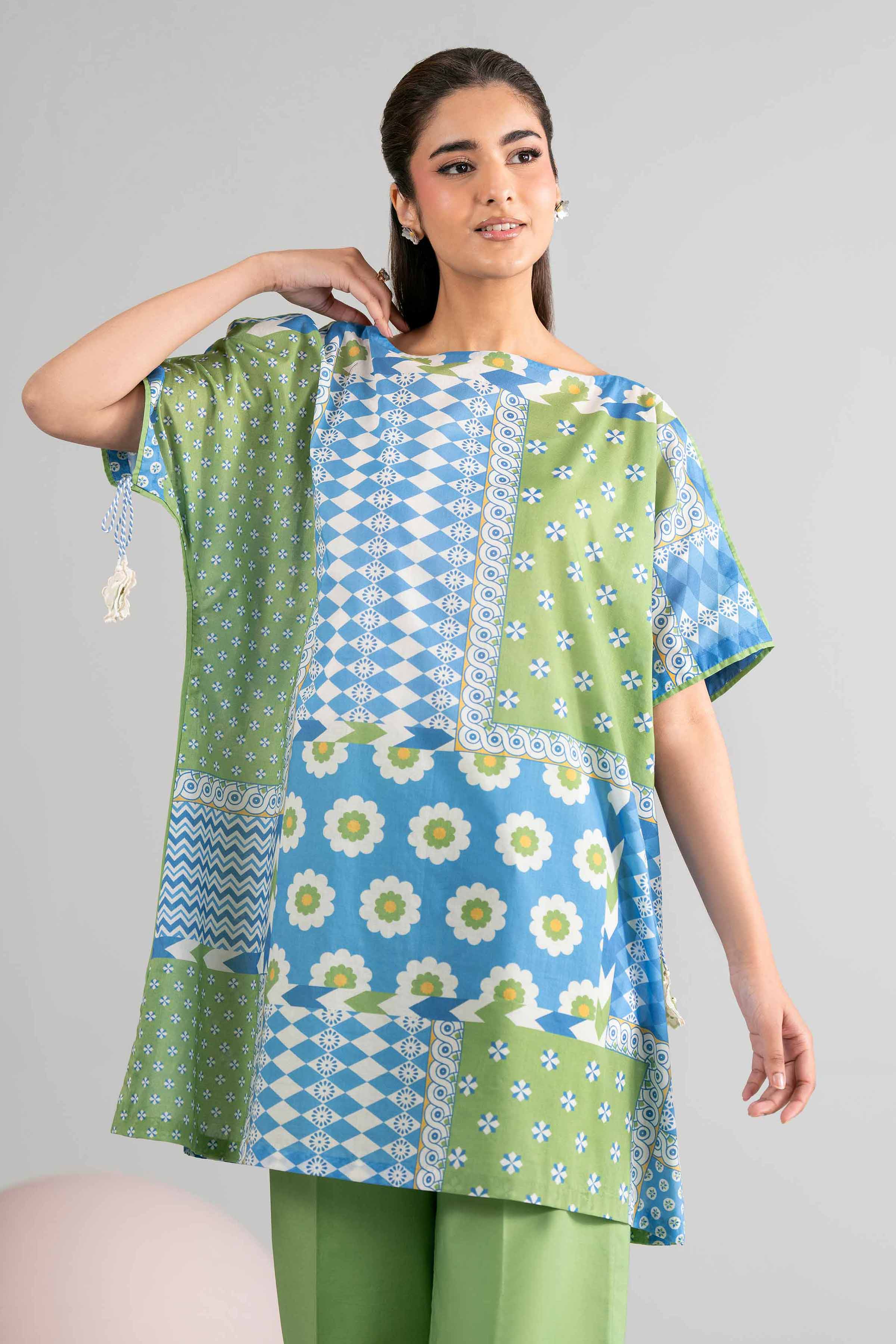 1 Piece - Printed Loose Fabric - 42602492