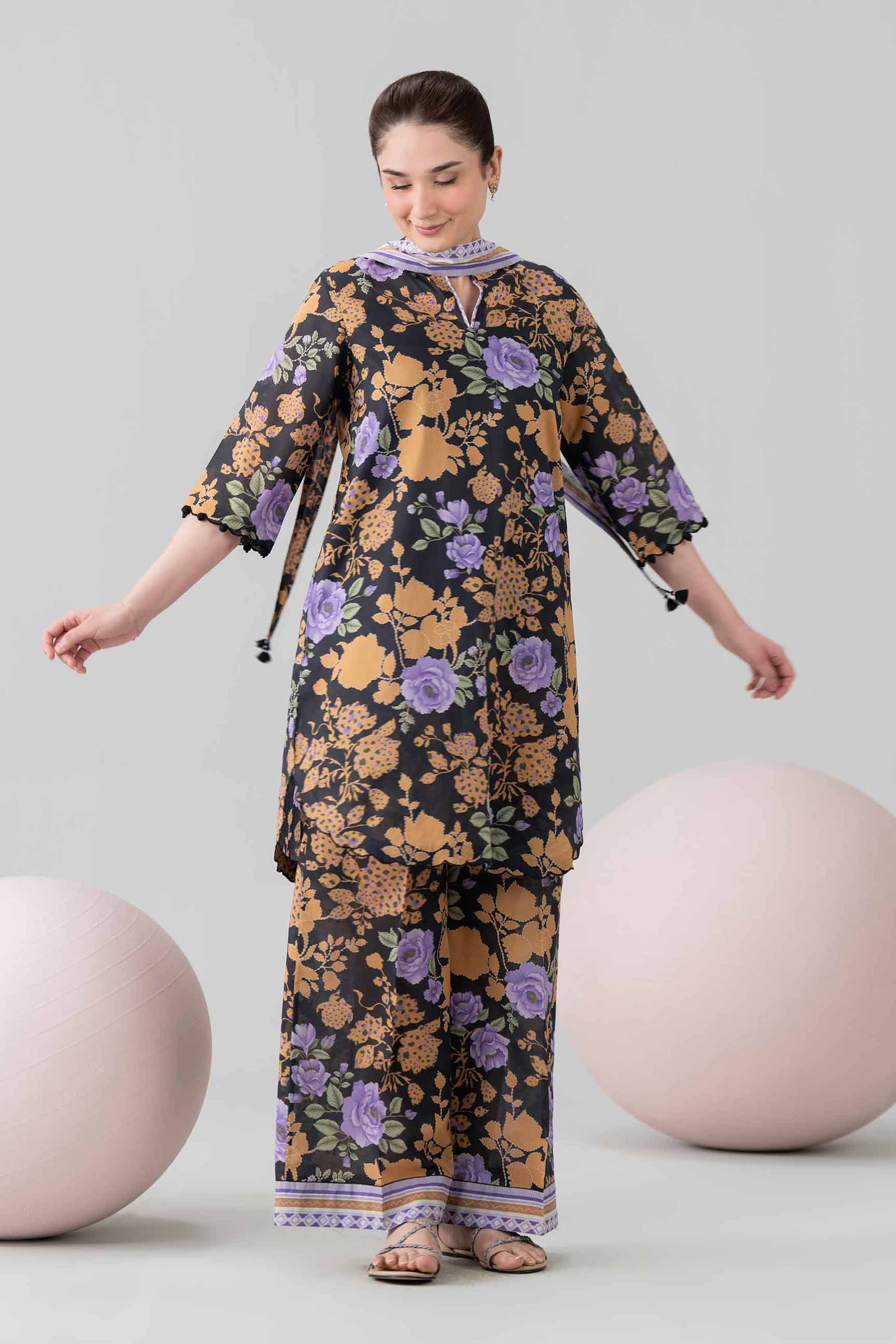 1 Piece - Printed Loose Fabric - 42602503