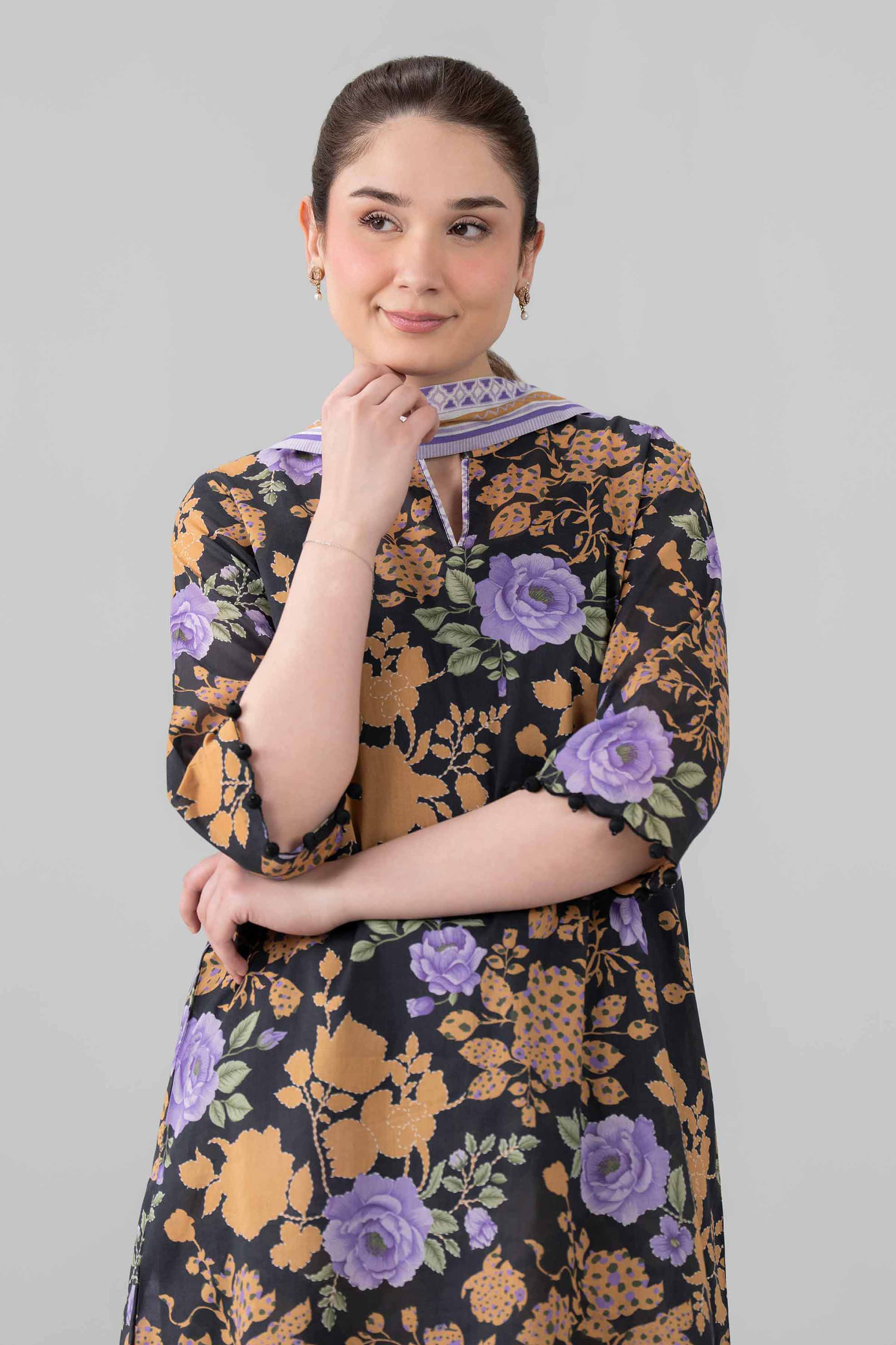 1 Piece - Printed Loose Fabric - 42602503