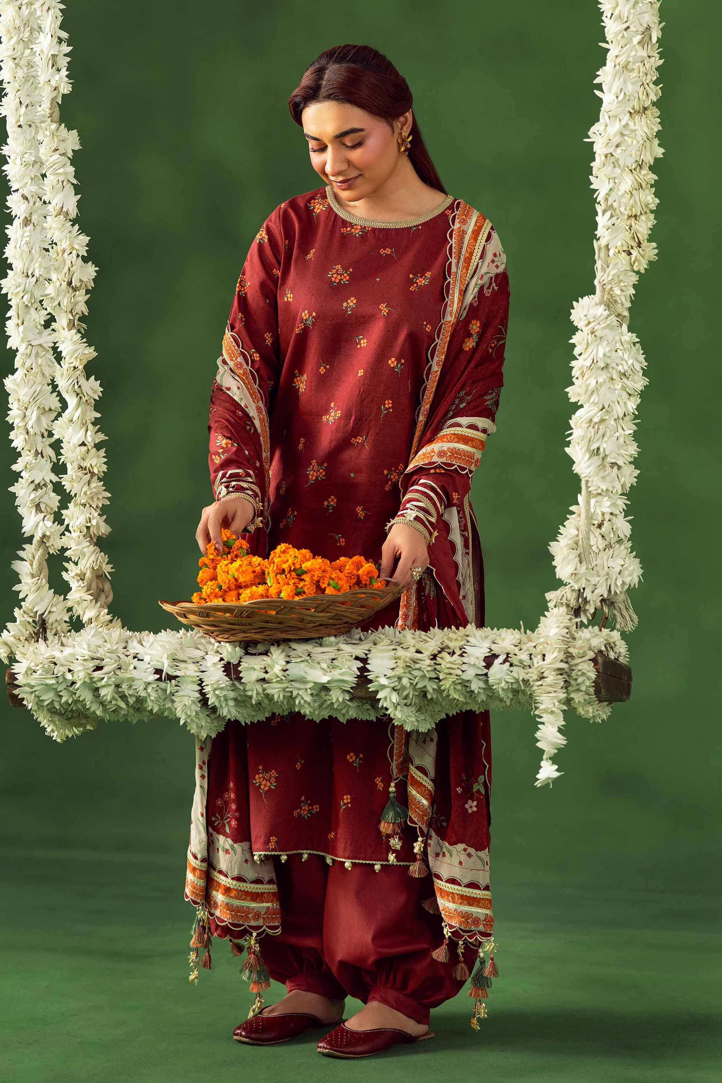 3 Piece - Printed Loose Fabric - 42602509