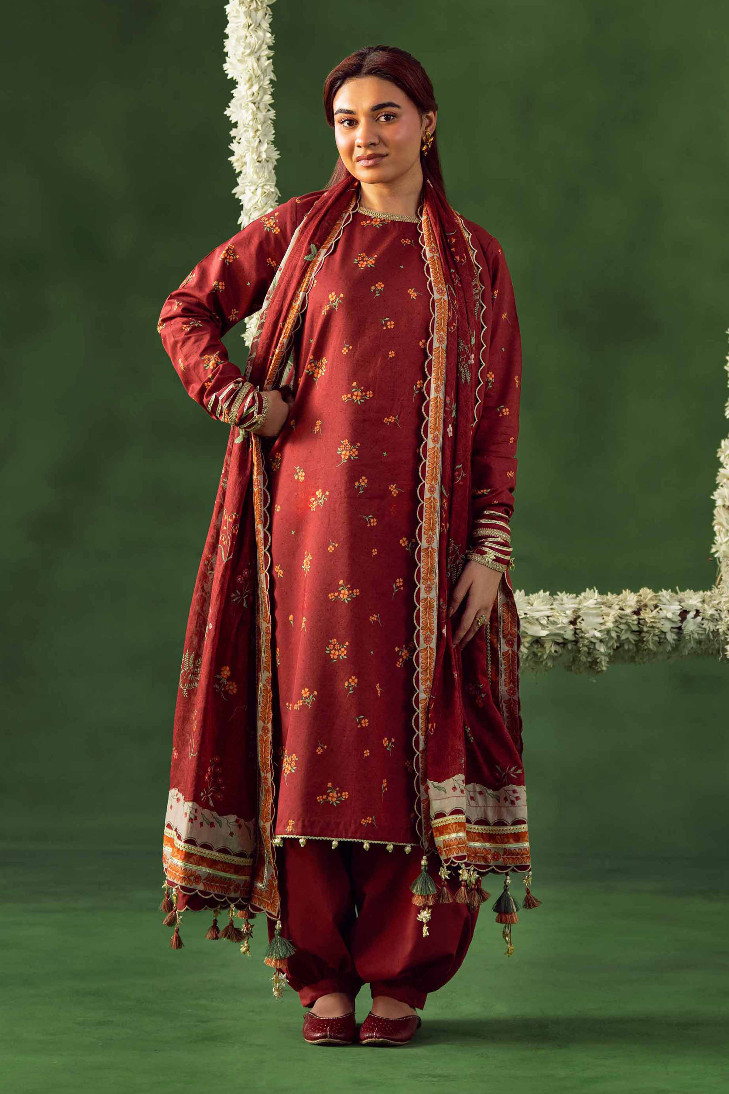 3 Piece - Printed Loose Fabric - 42602509