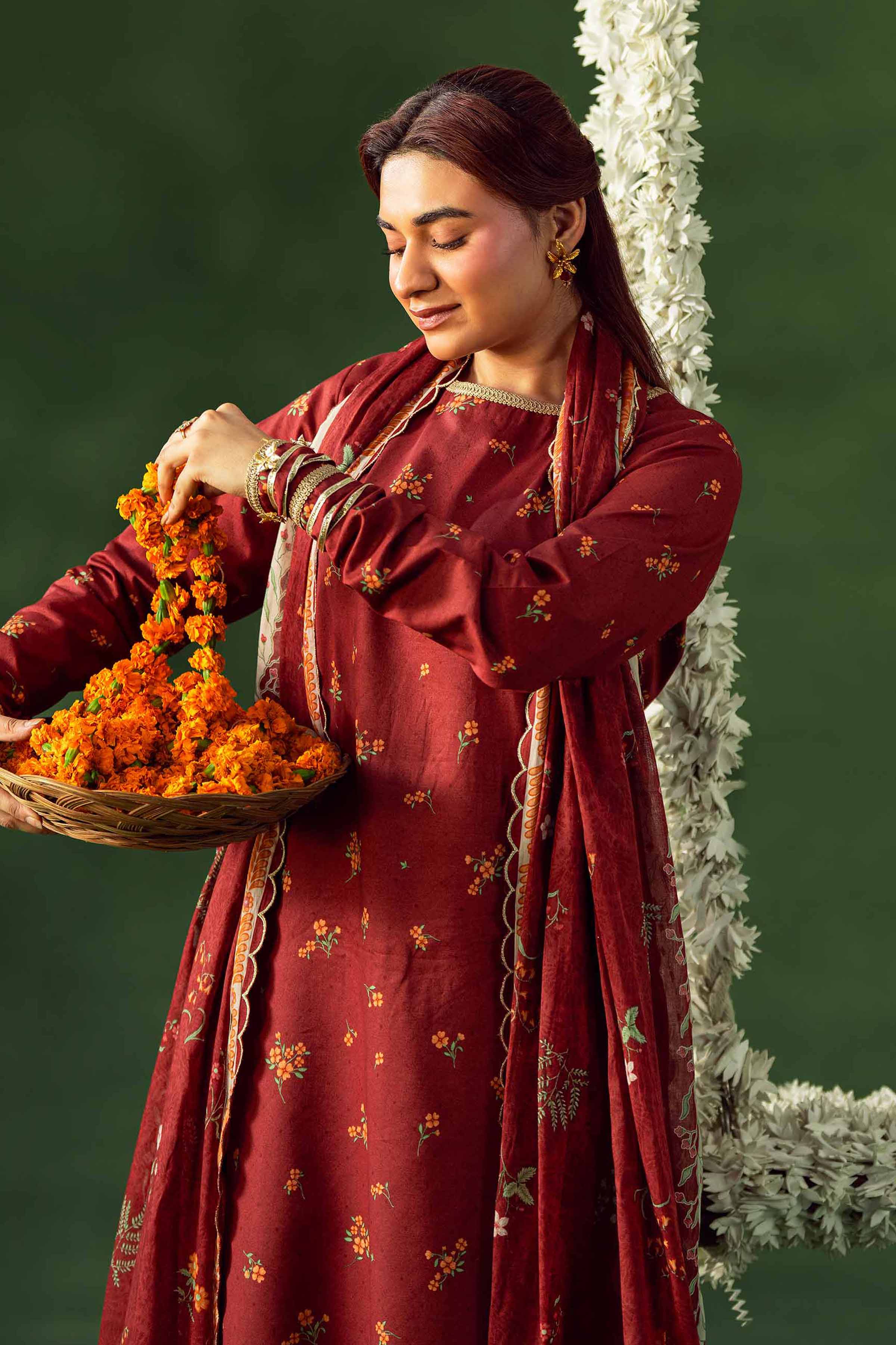 3 Piece - Printed Loose Fabric - 42602509