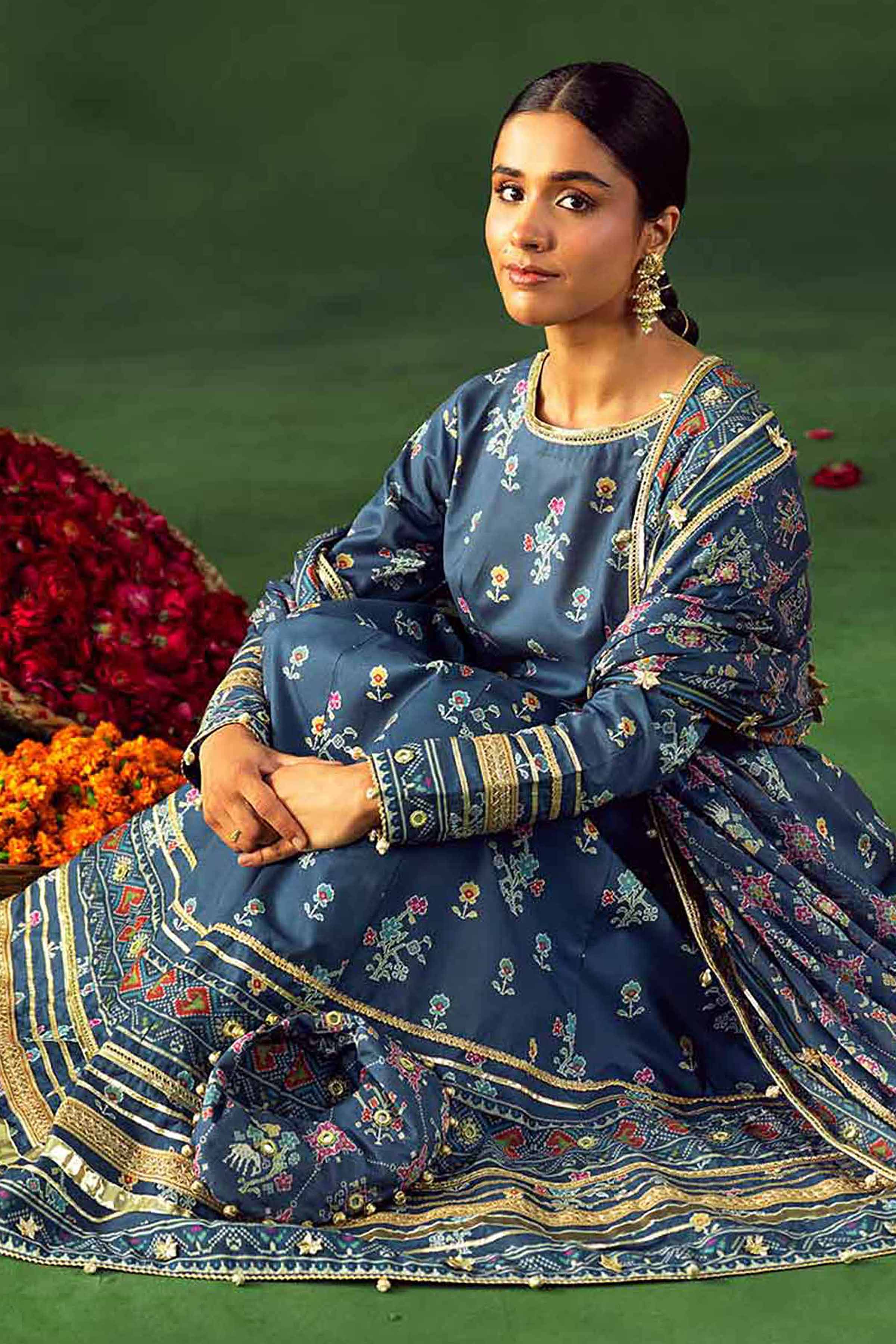 3 Piece - Printed Loose Fabric - 42602534