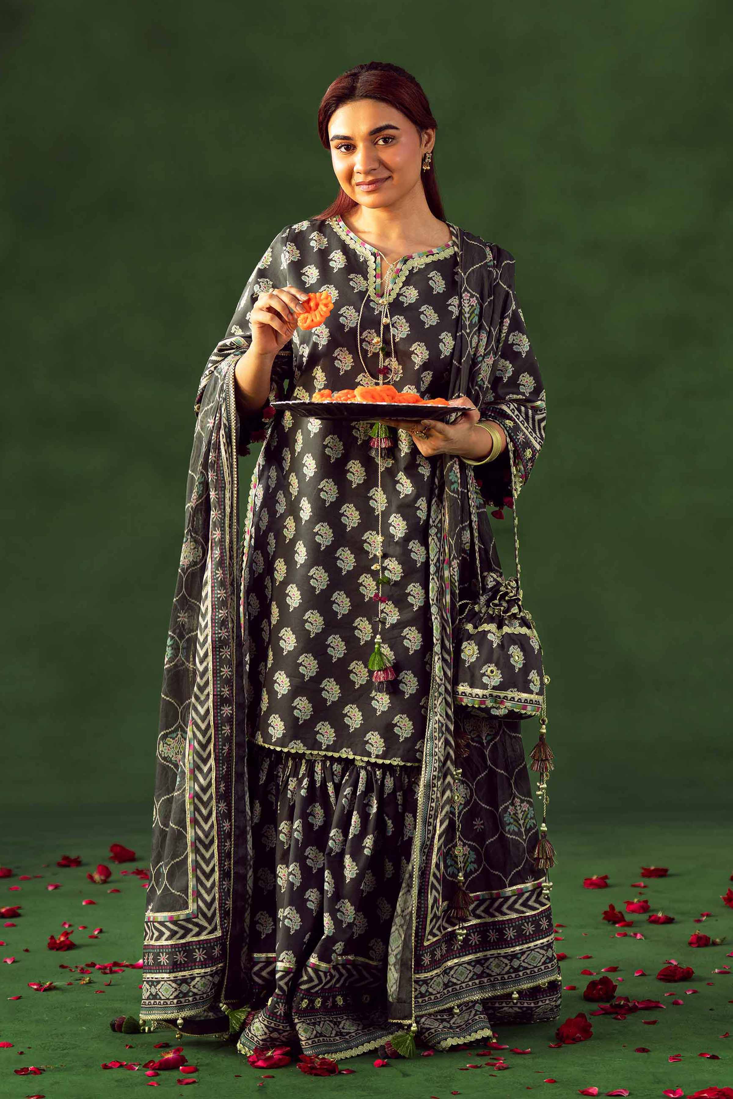 3 Piece - Printed Loose Fabric - 42602535