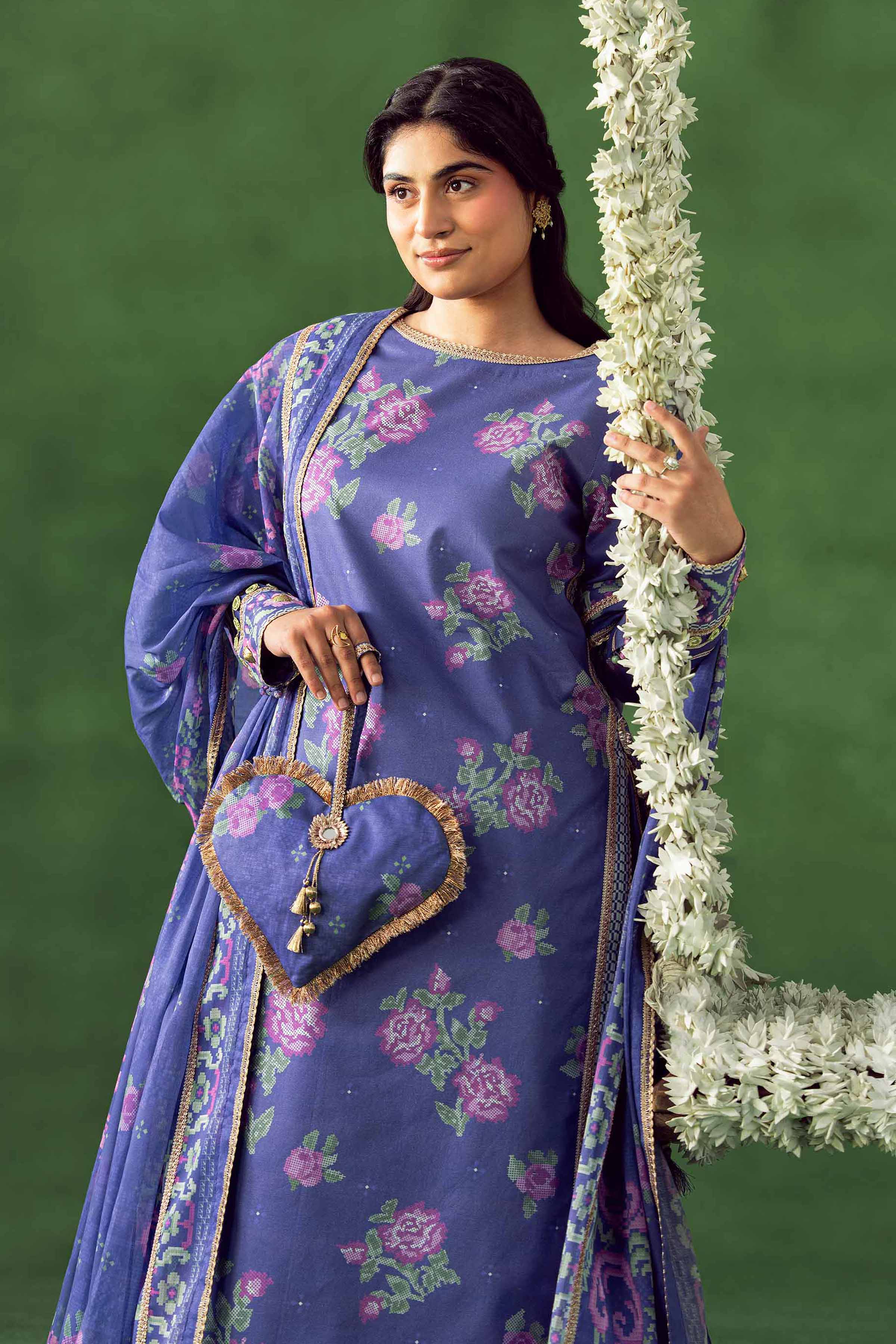 3 Piece - Printed Loose Fabric - 42602543